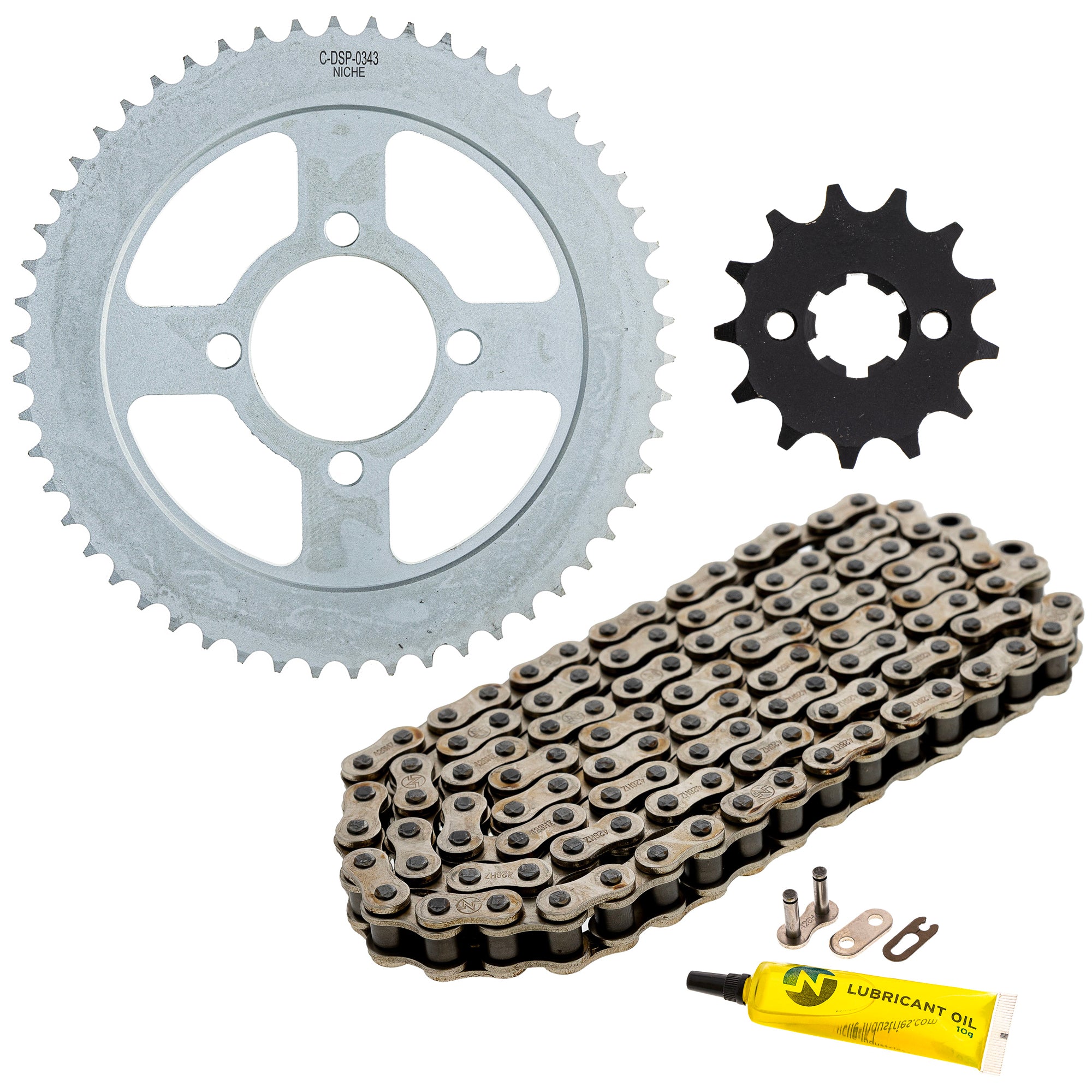 Chain and Sprocket Kit for TTR125LE TTR125L TTR125E NICHE MK1013111