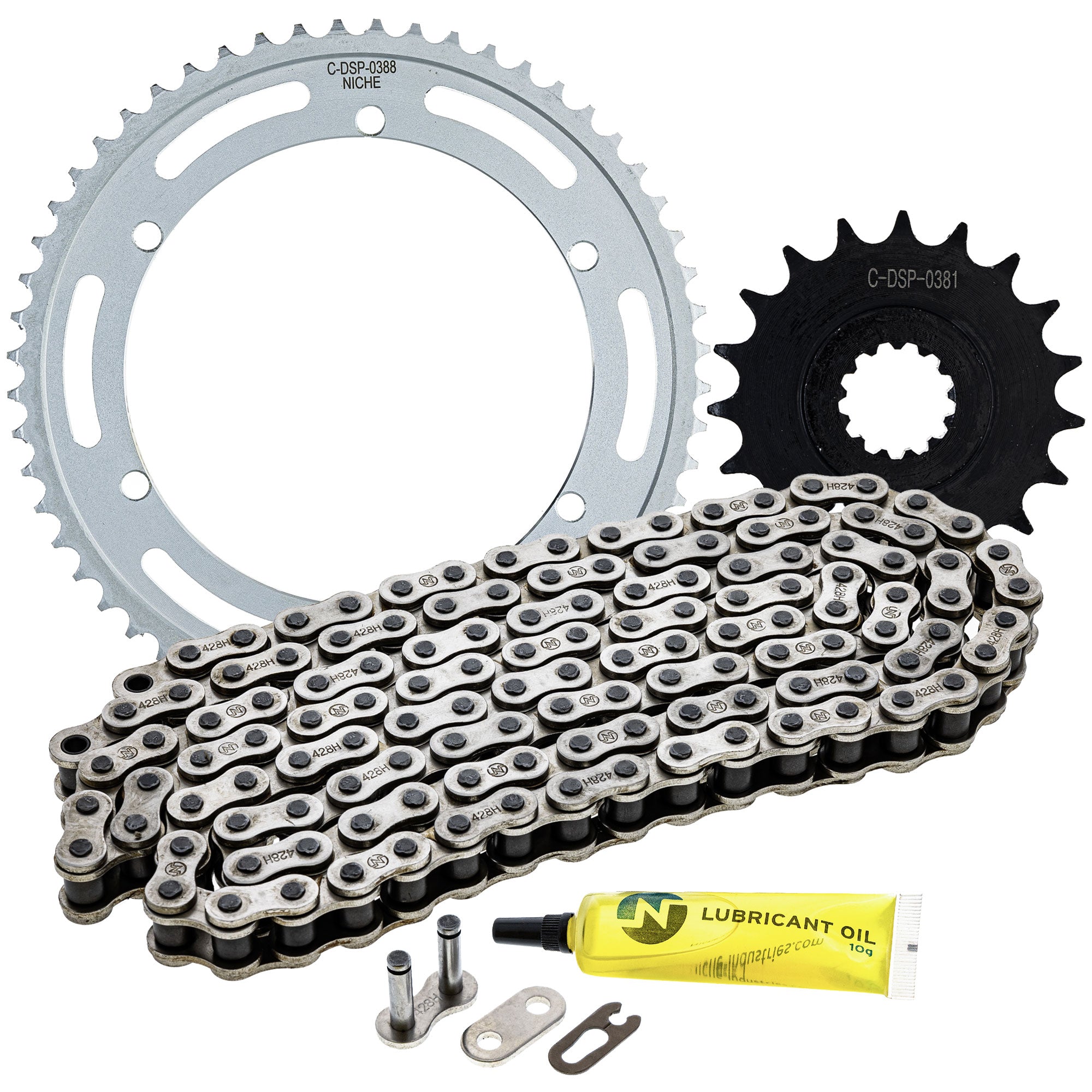 Chain and Sprocket Kit for SR400 NICHE MK1013135