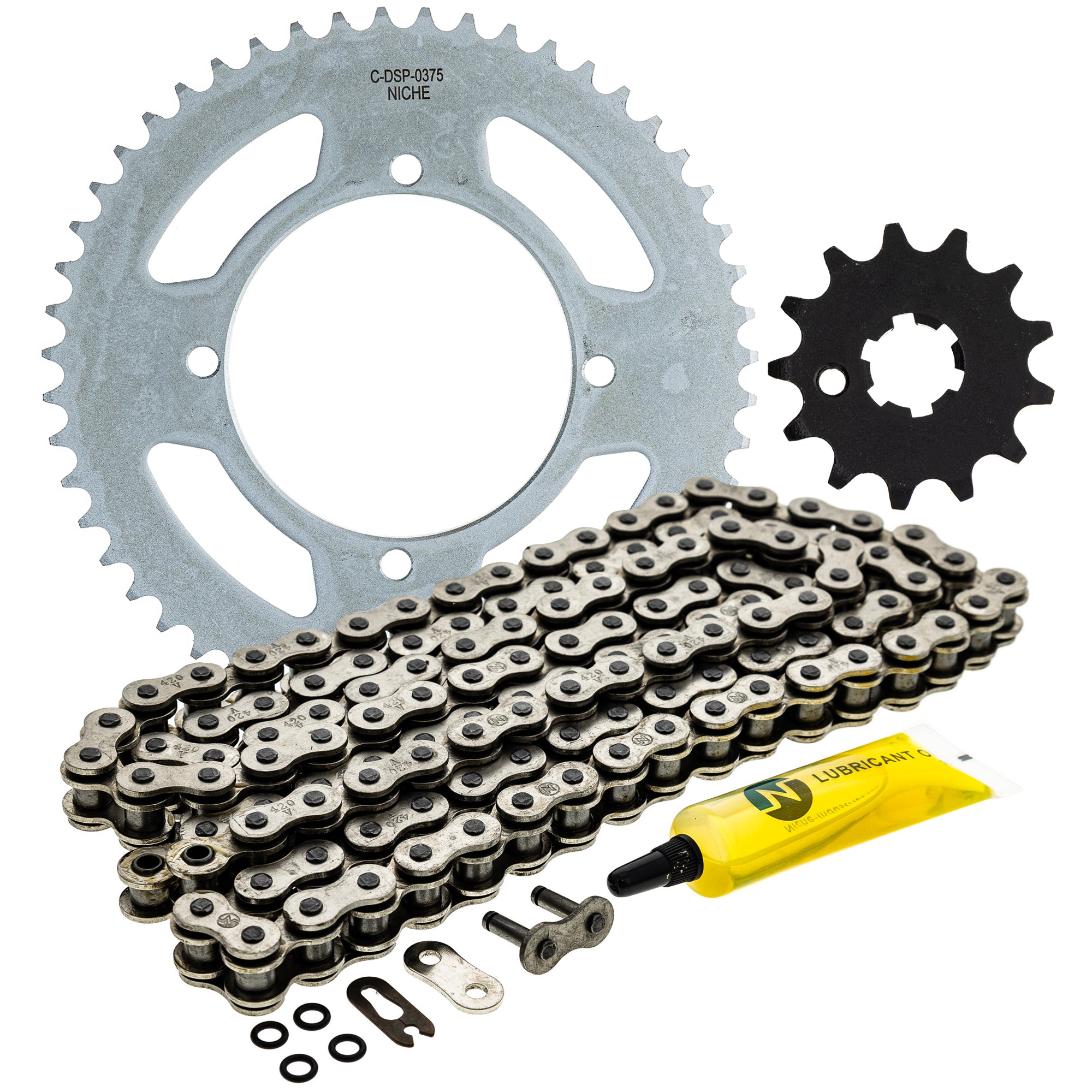 Chain and Sprocket Kit for KX80 KX112 KX100 NICHE MK1013169