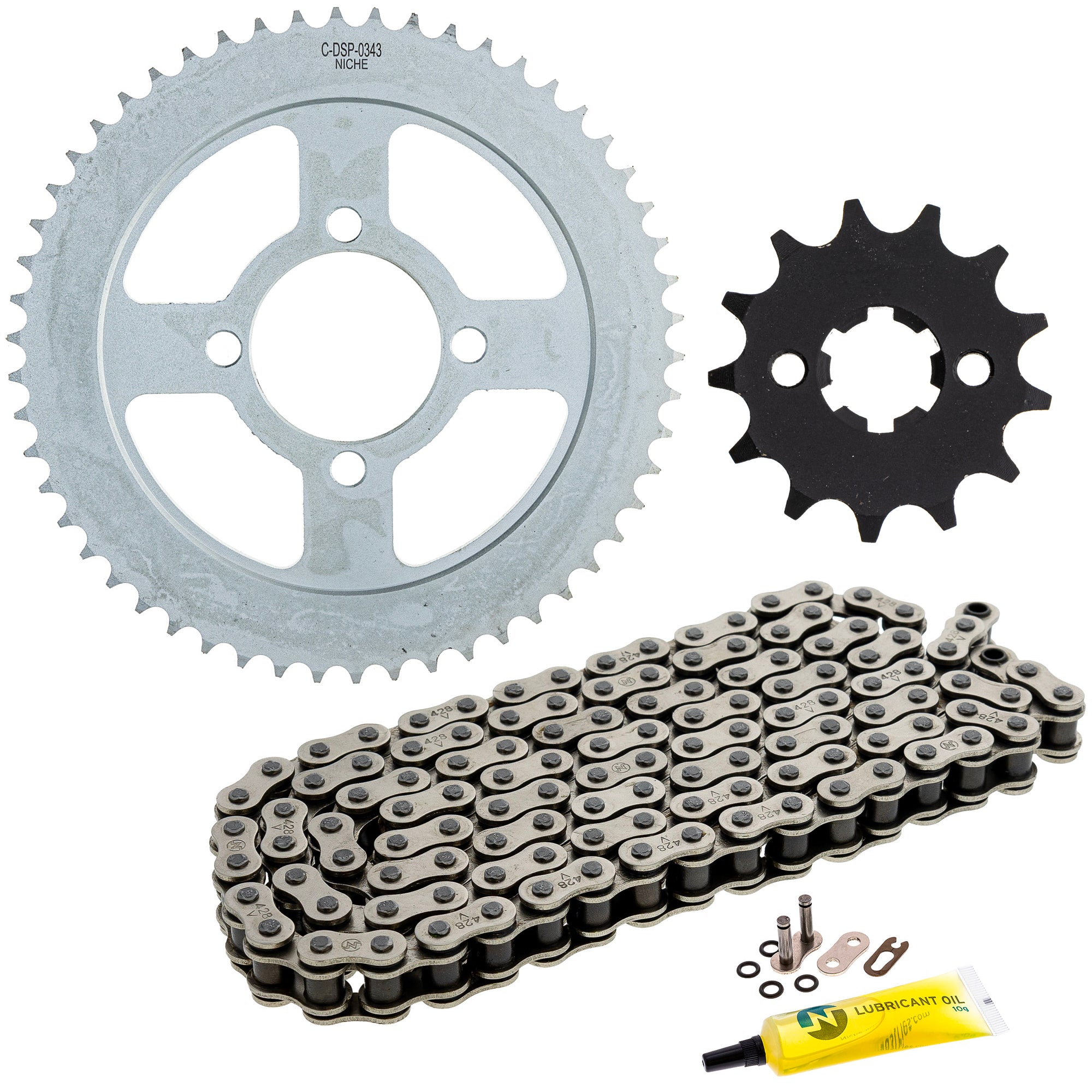 Chain and Sprocket Kit for TTR125LE TTR125L TTR125E NICHE MK1013181