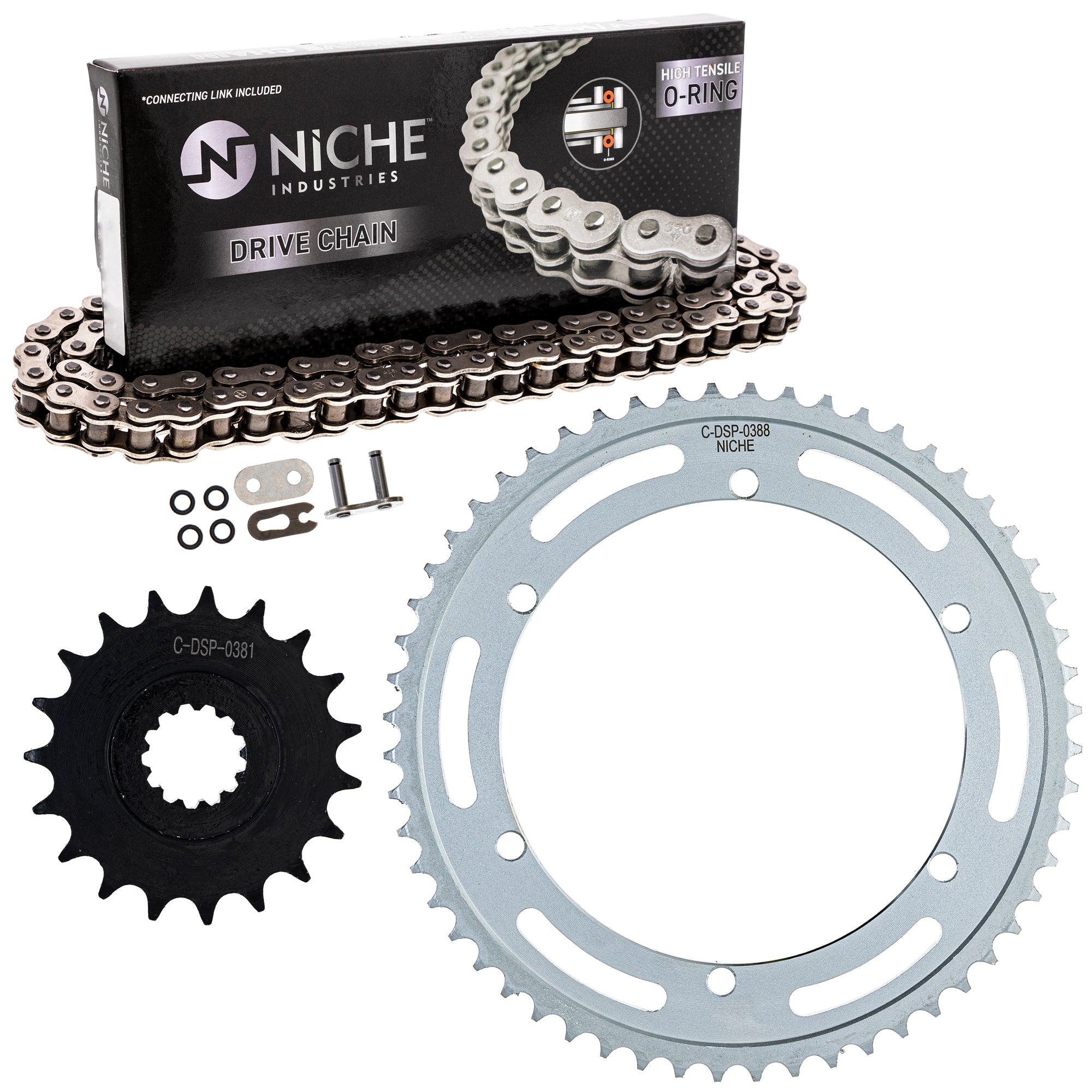 Chain and Sprocket Kit for SR400 NICHE MK1013205