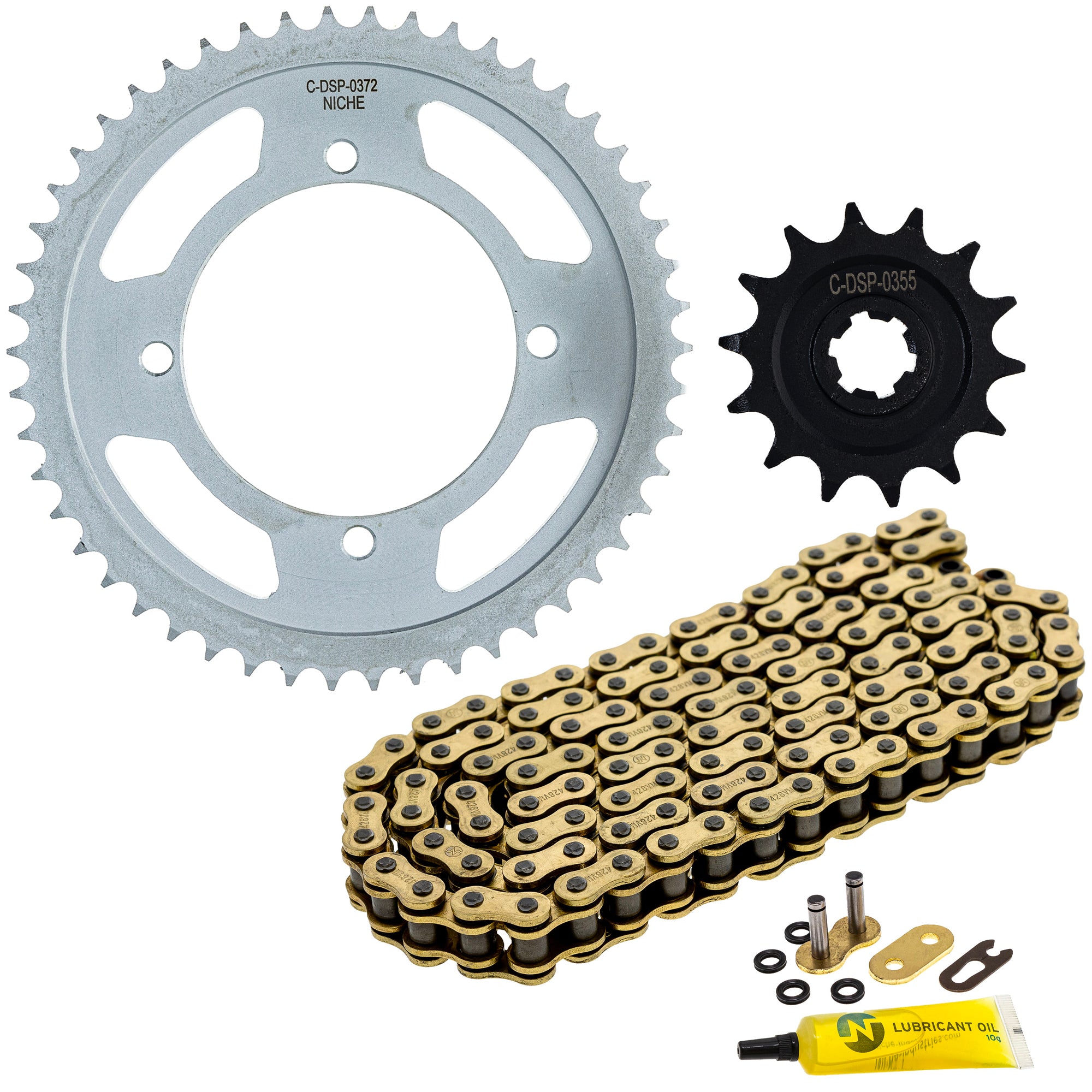 Chain and Sprocket Kit for KLX140R KLX140 NICHE MK1013236