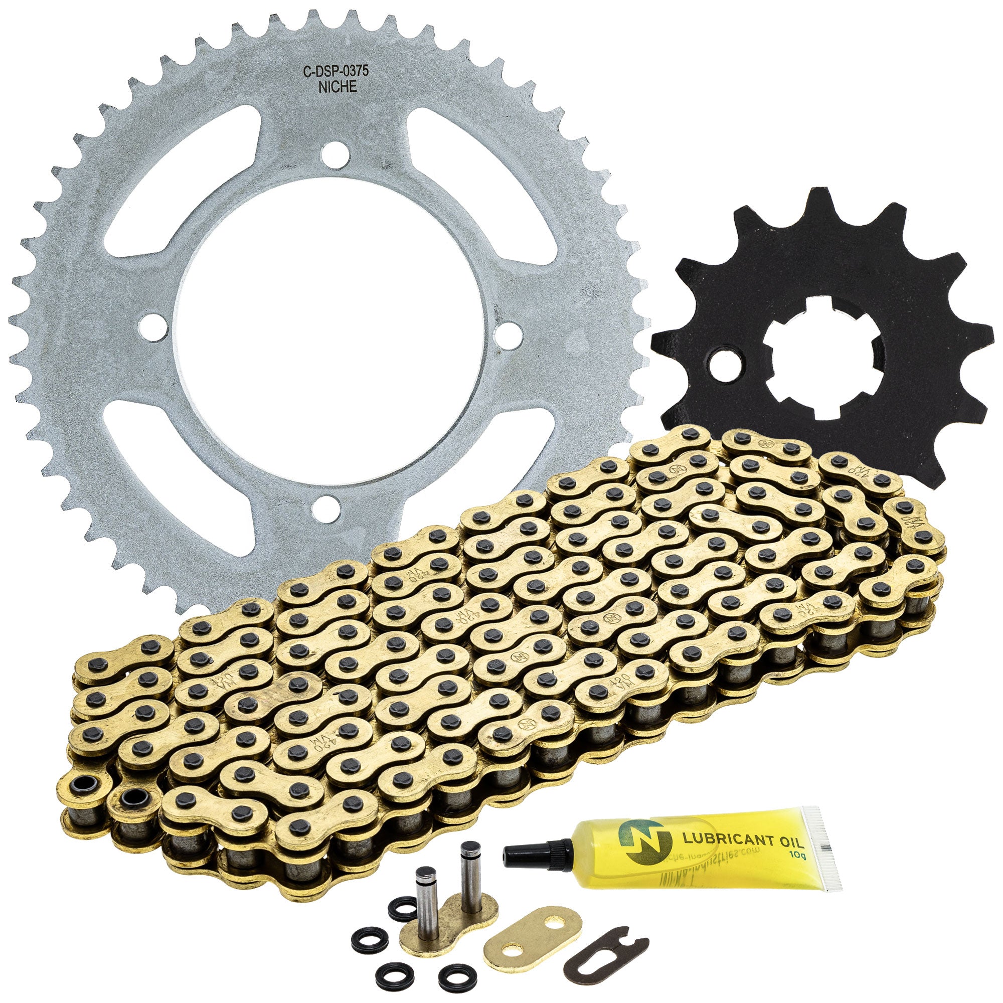 Chain and Sprocket Kit for KX80 KX112 KX100 NICHE MK1013239