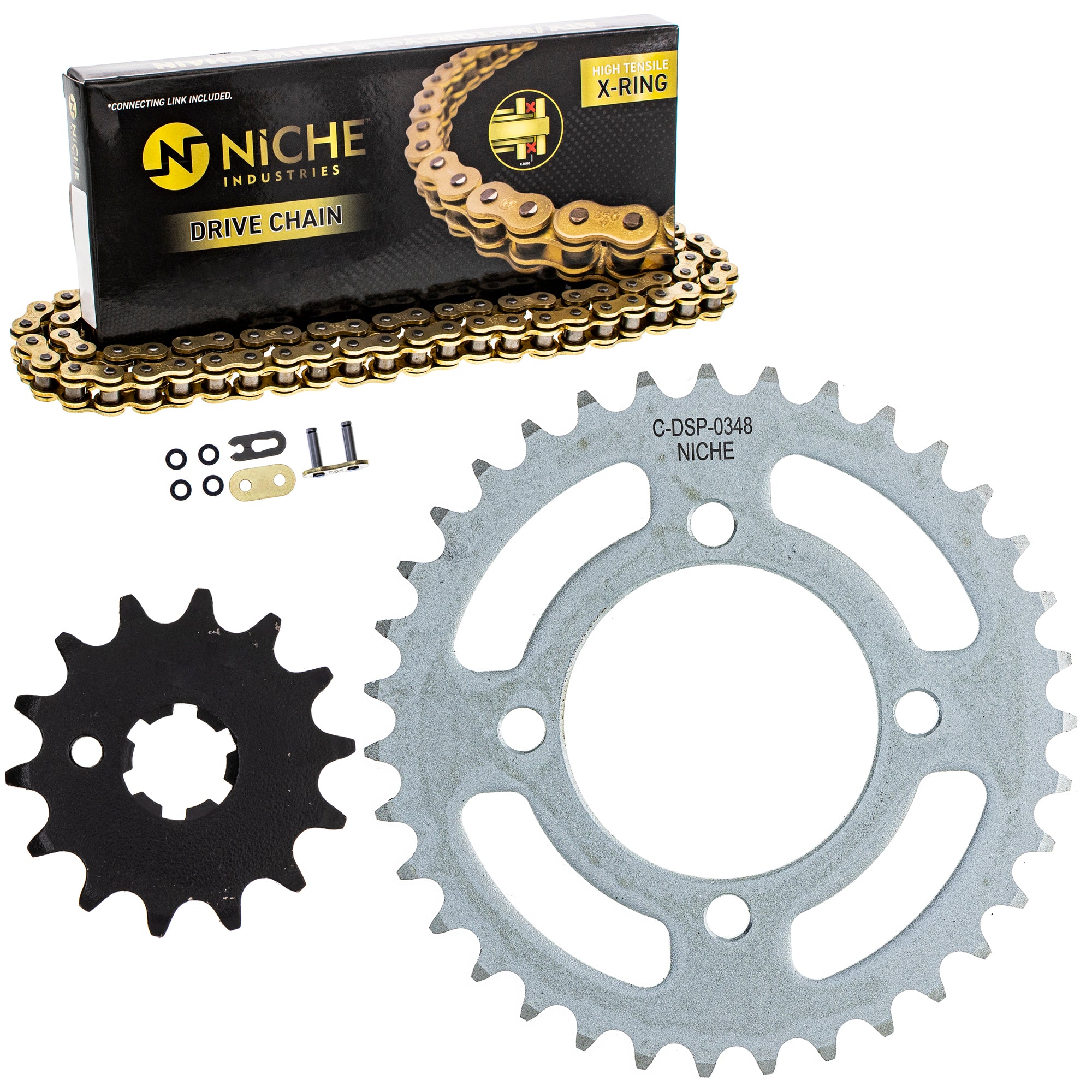 Chain and Sprocket Kit for TTR110E NICHE MK1013250