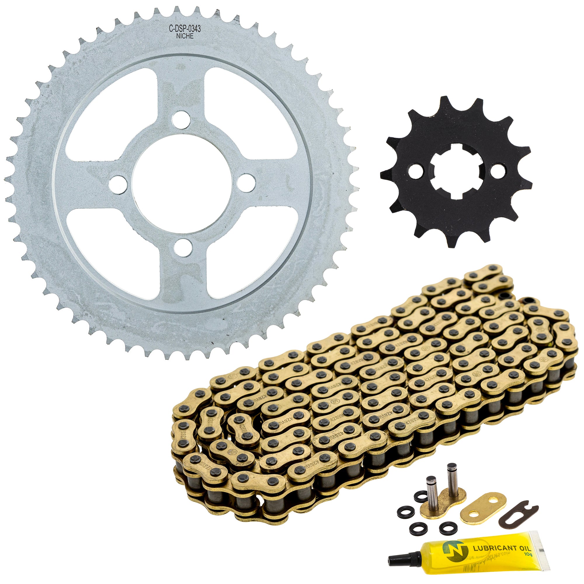 Chain and Sprocket Kit for TTR125LE TTR125L TTR125E NICHE MK1013251