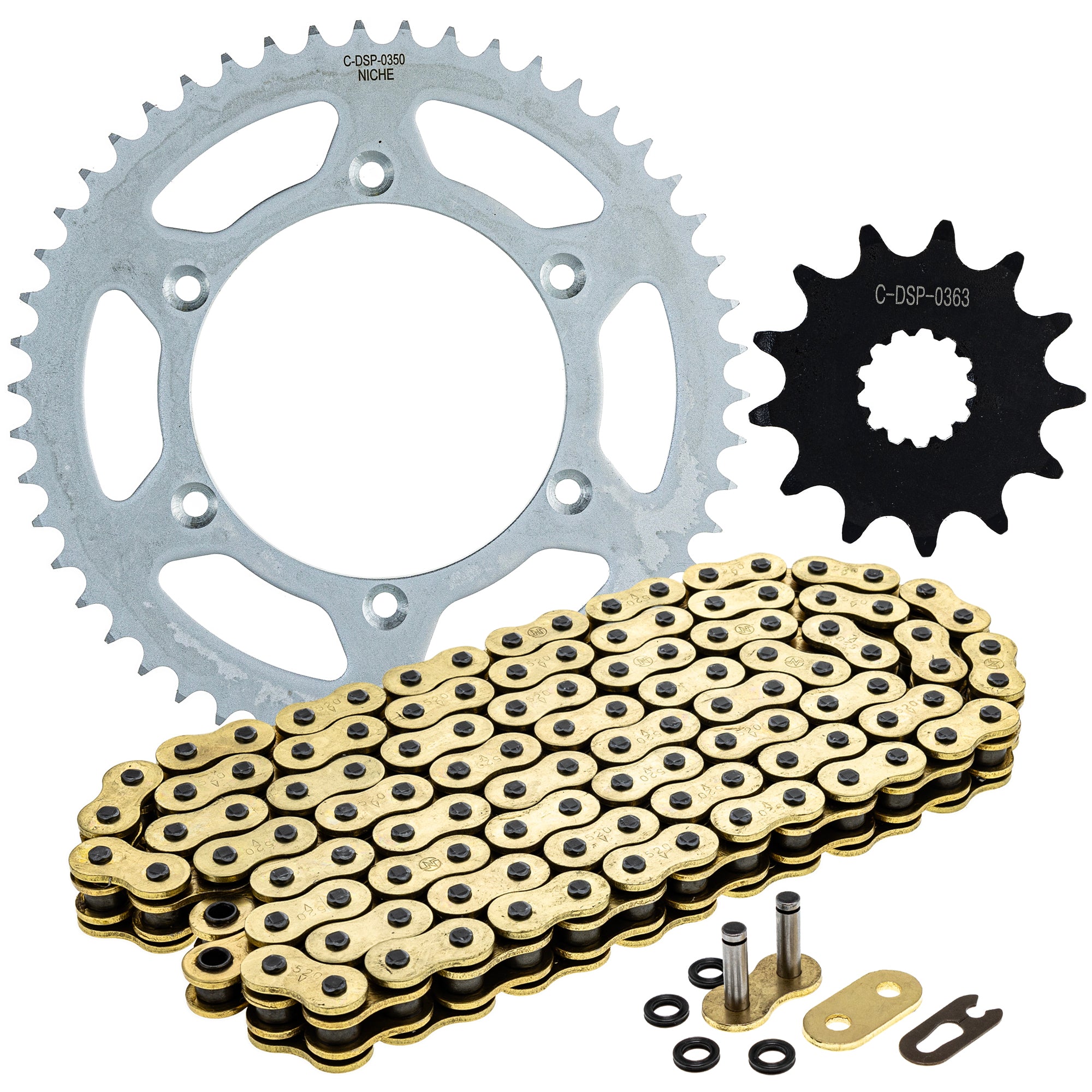 Chain and Sprocket Kit for YZ450FX YZ450F WR450F NICHE MK1013254