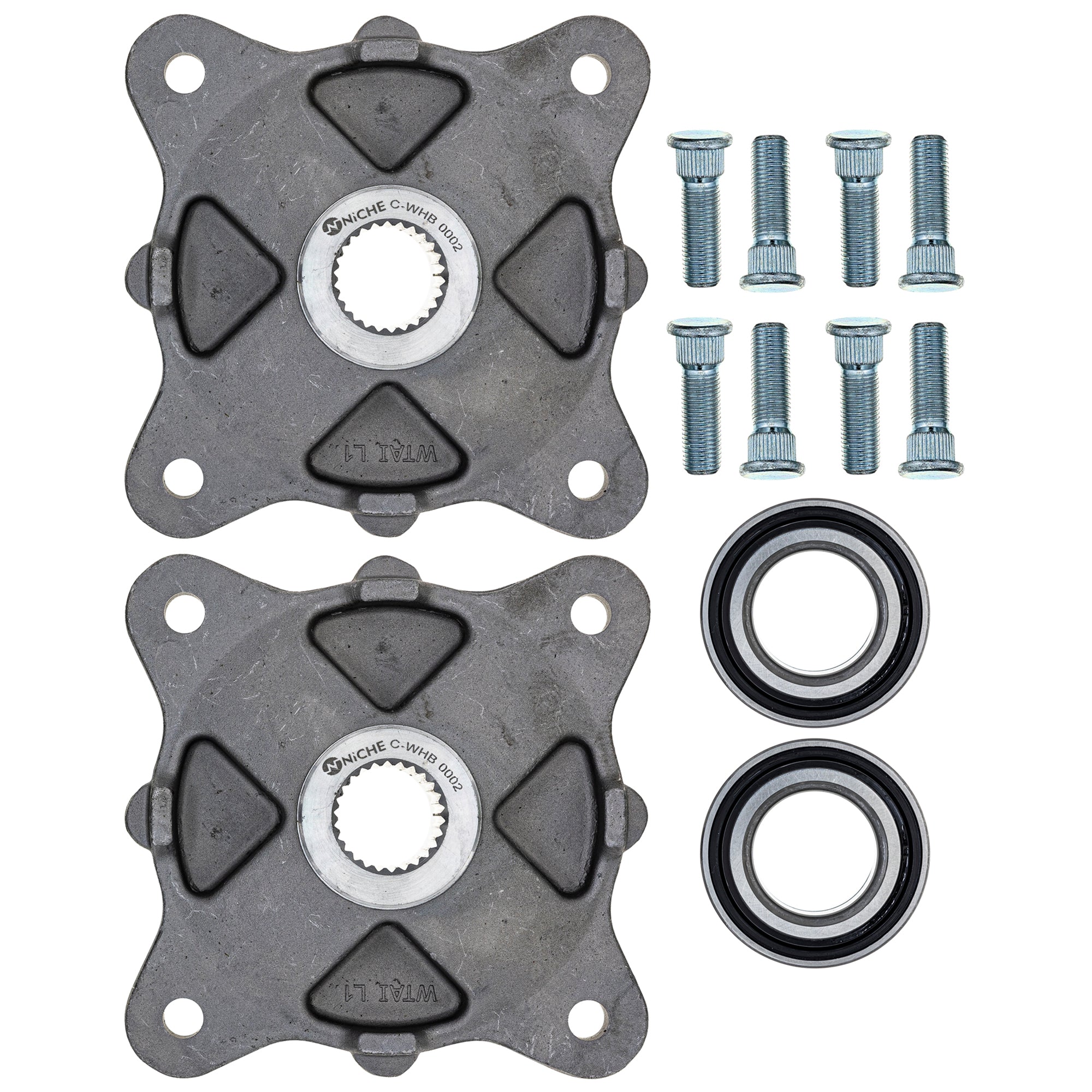 Muzzys Set Da 16 Borchie Per Ruote Polaris | Compatibile Con Sportsman, Scrambler, RZR E Ranger | Filetto 3/8-24 X 88,9 Mm (3,5") - 2