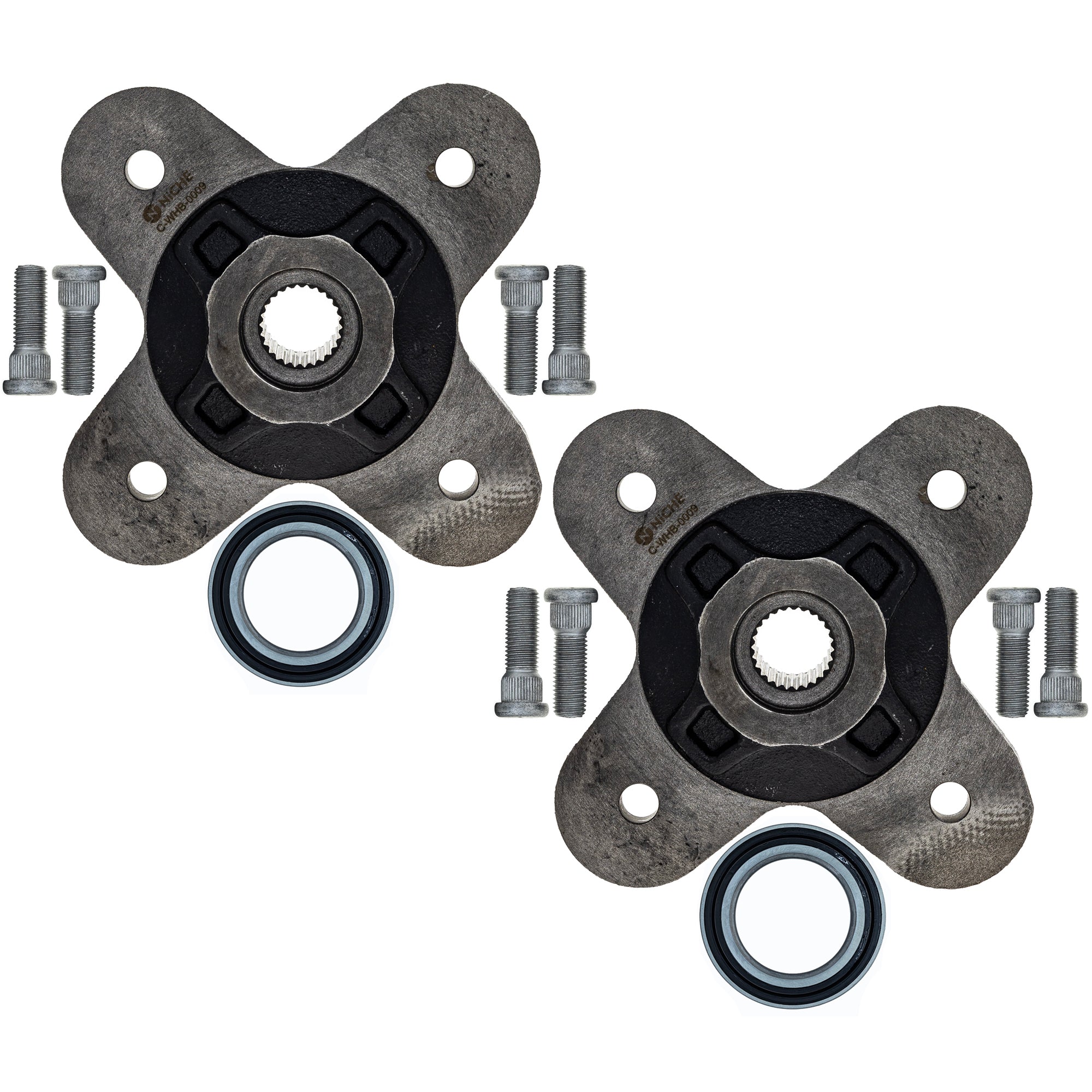 Wheel Hub with Bearing Kit for Sportsman Scrambler RZR Ranger NICHE MK1013435