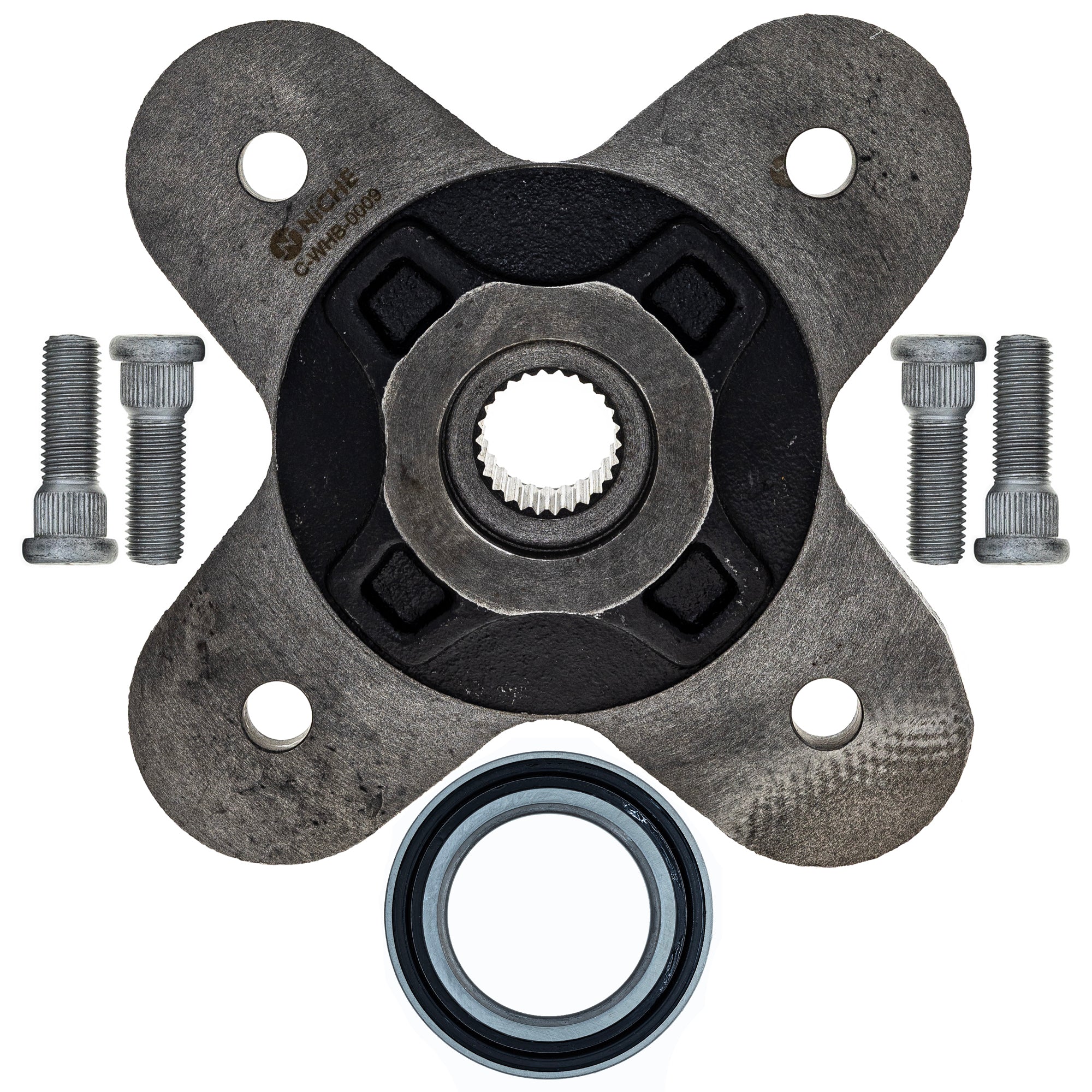 Wheel Hub with Bearing Kit for Sportsman Scrambler RZR Ranger NICHE MK1013436