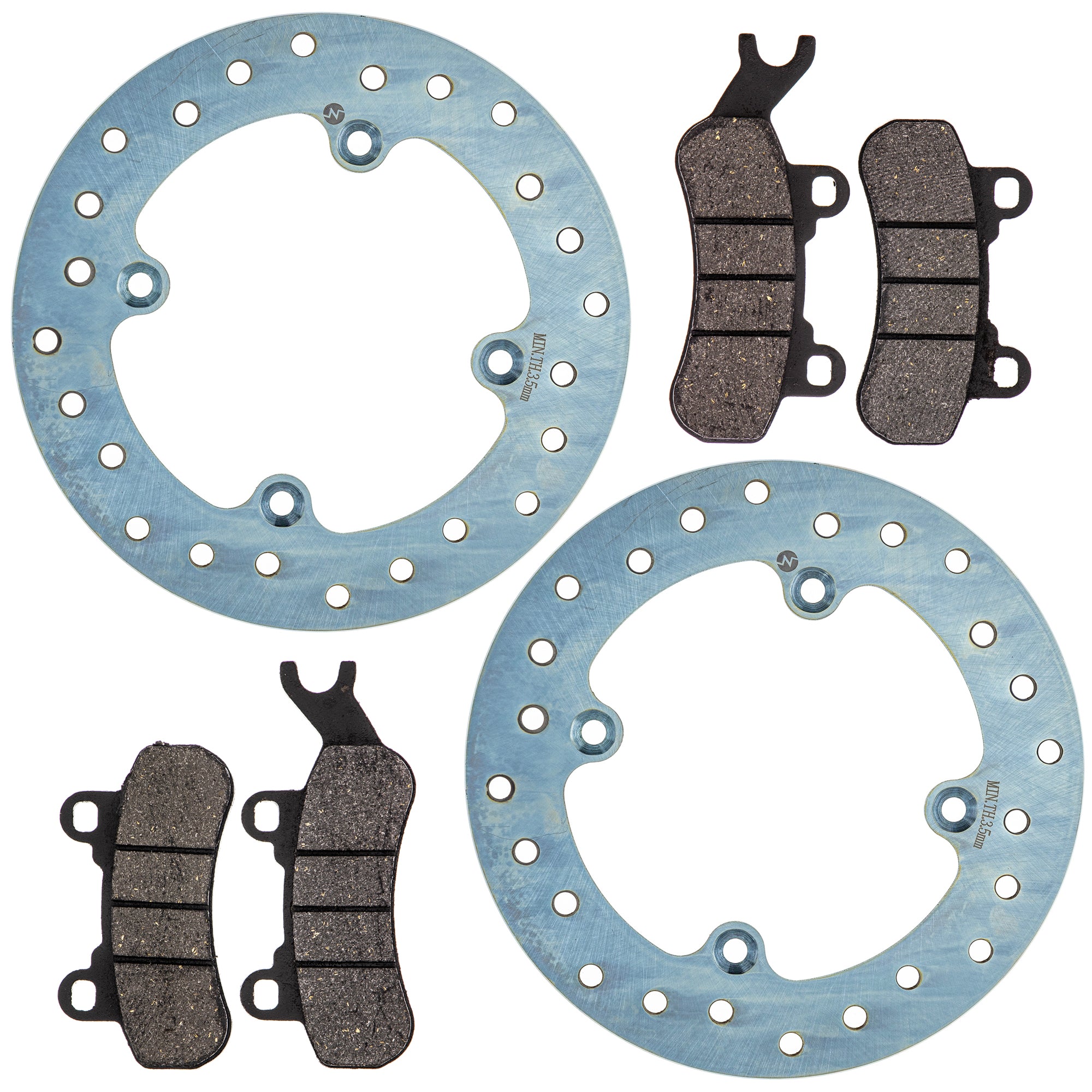 Front Brake Rotor and Pad Set for Maverick Defender NICHE MK1014284