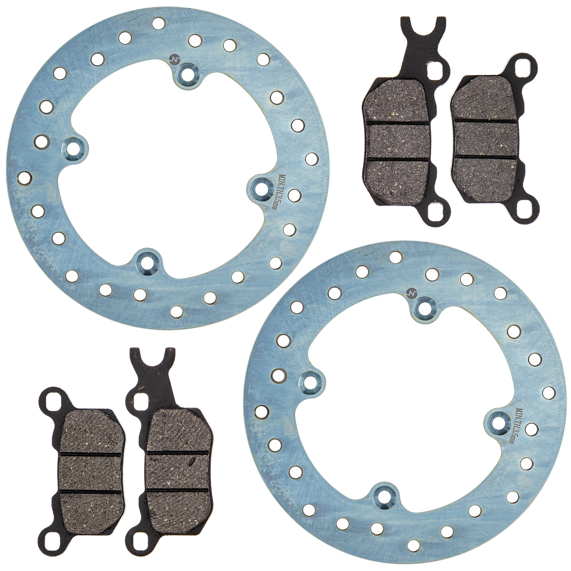 Rear Break Rotor and Pad Set for Traxter Defender NICHE MK1014285