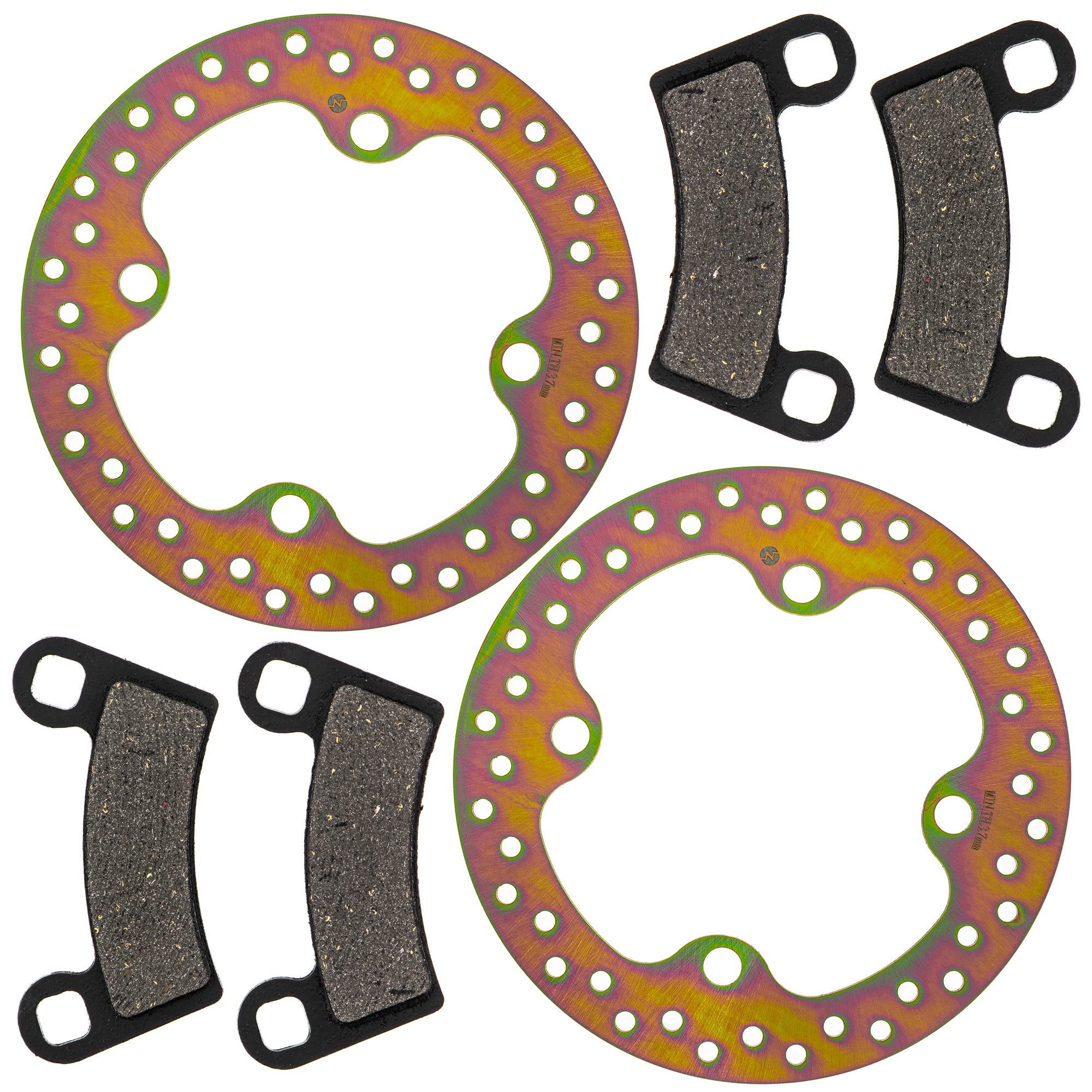 Rear Break Rotor and Pad Set for RZR General NICHE MK1014295