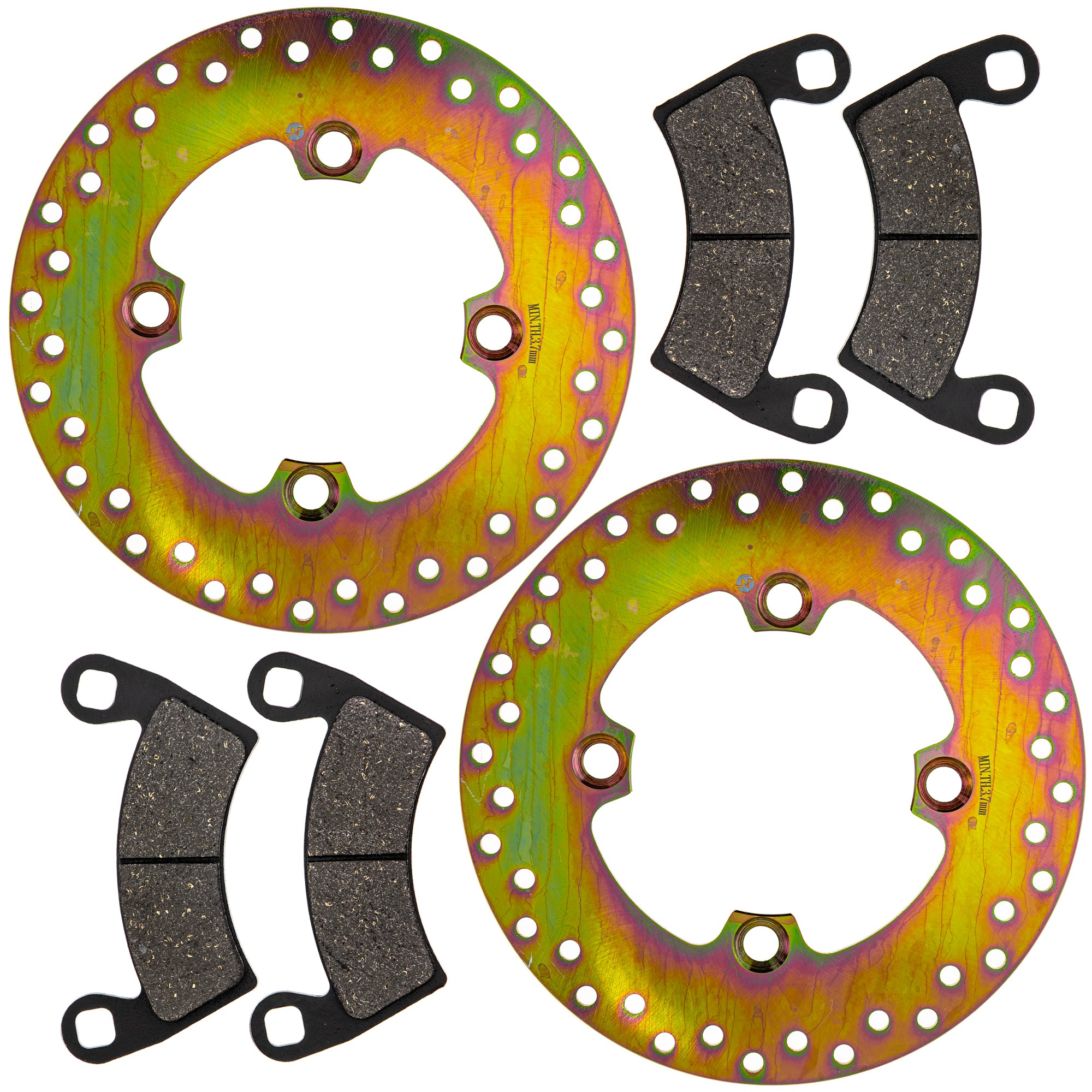 Front Brake Rotor and Pad Set for Ranger NICHE MK1014298