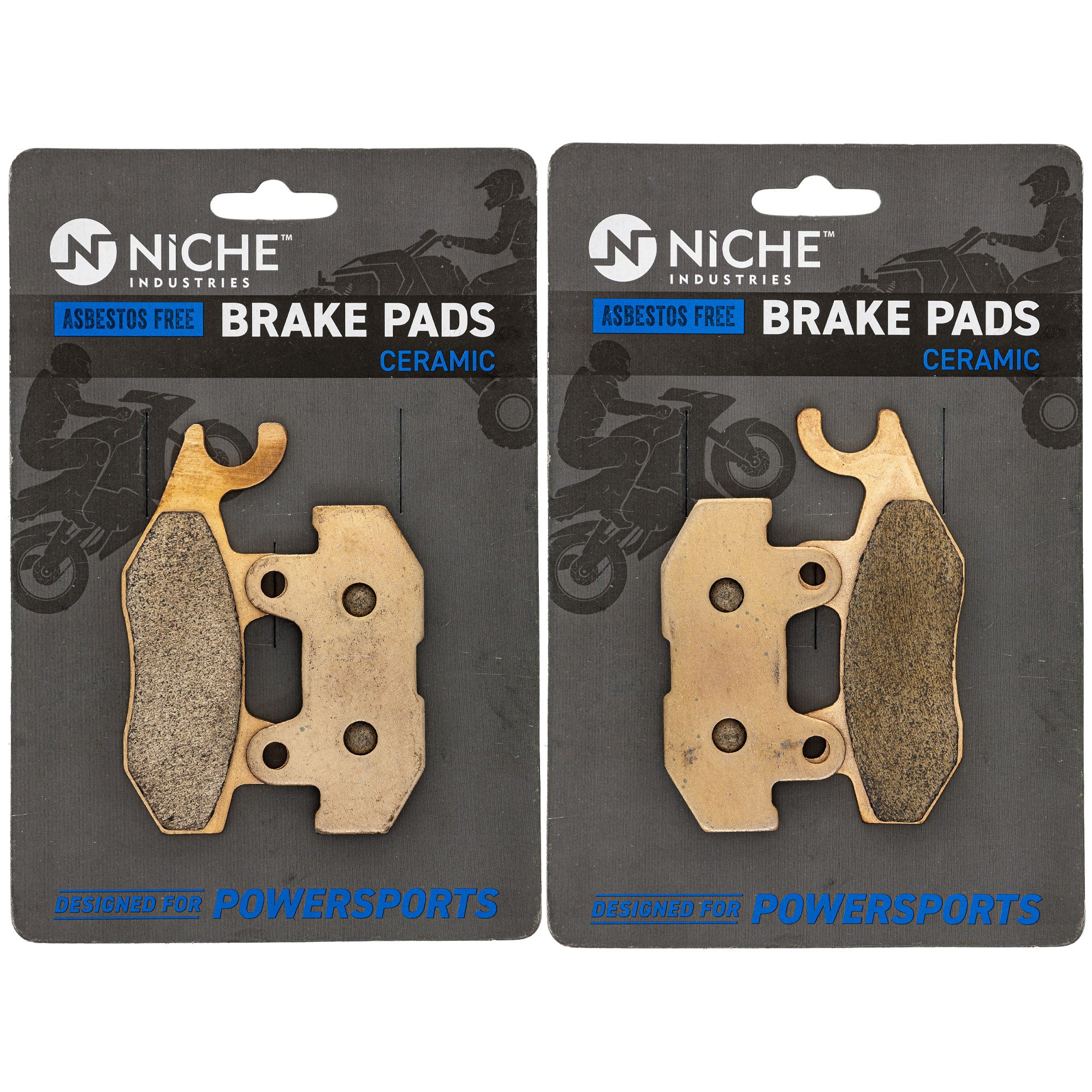 NICHE MK1014323 Brake Pad Set for Wolverine Viking