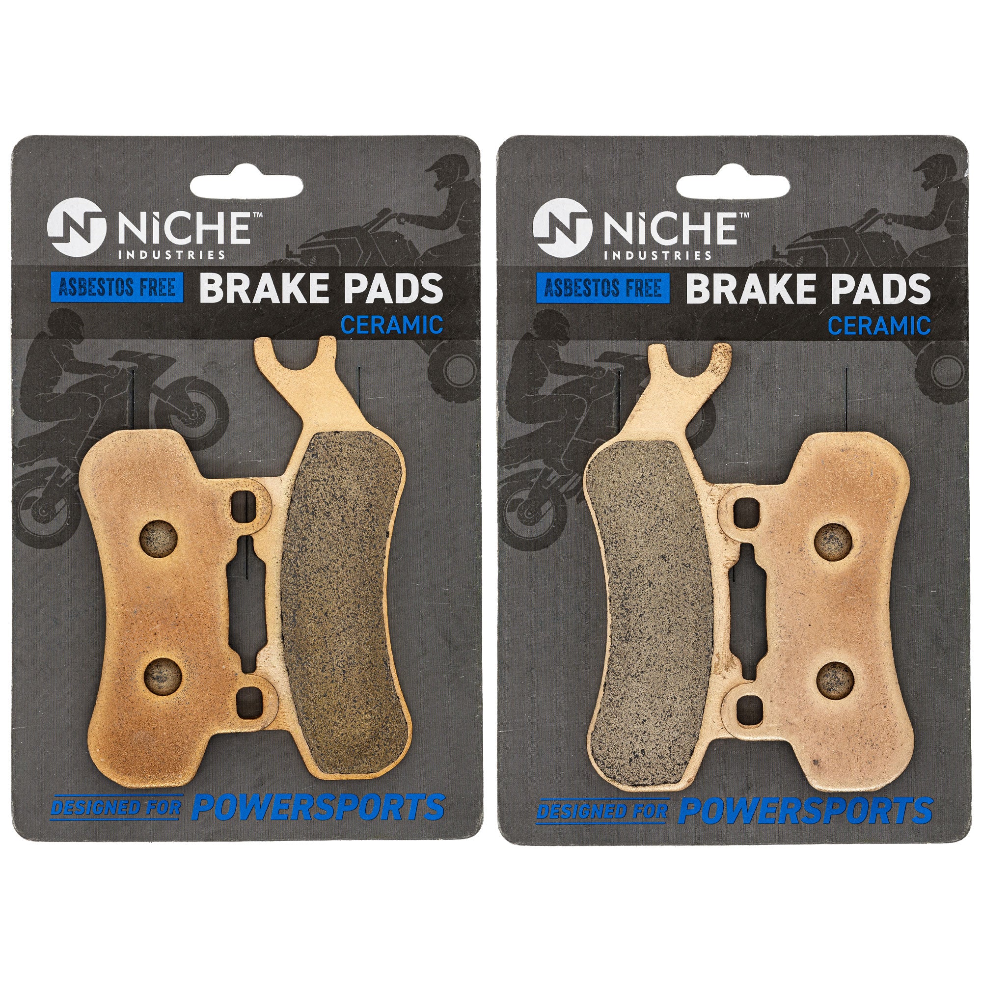 NICHE MK1014324 Brake Pad Set for Maverick Defender