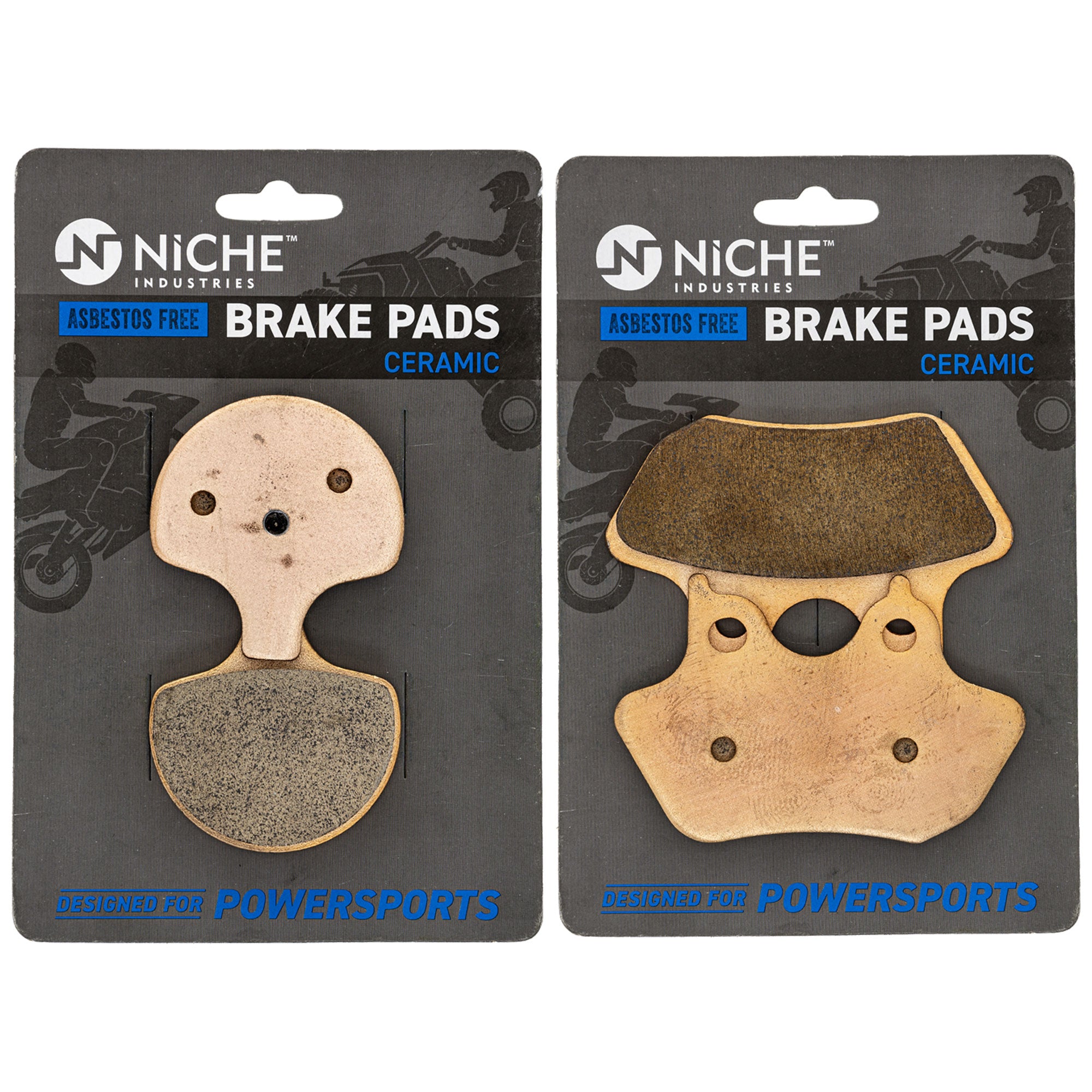 NICHE MK1014327 Brake Pad Set for V-Rod Street Sportster Softail