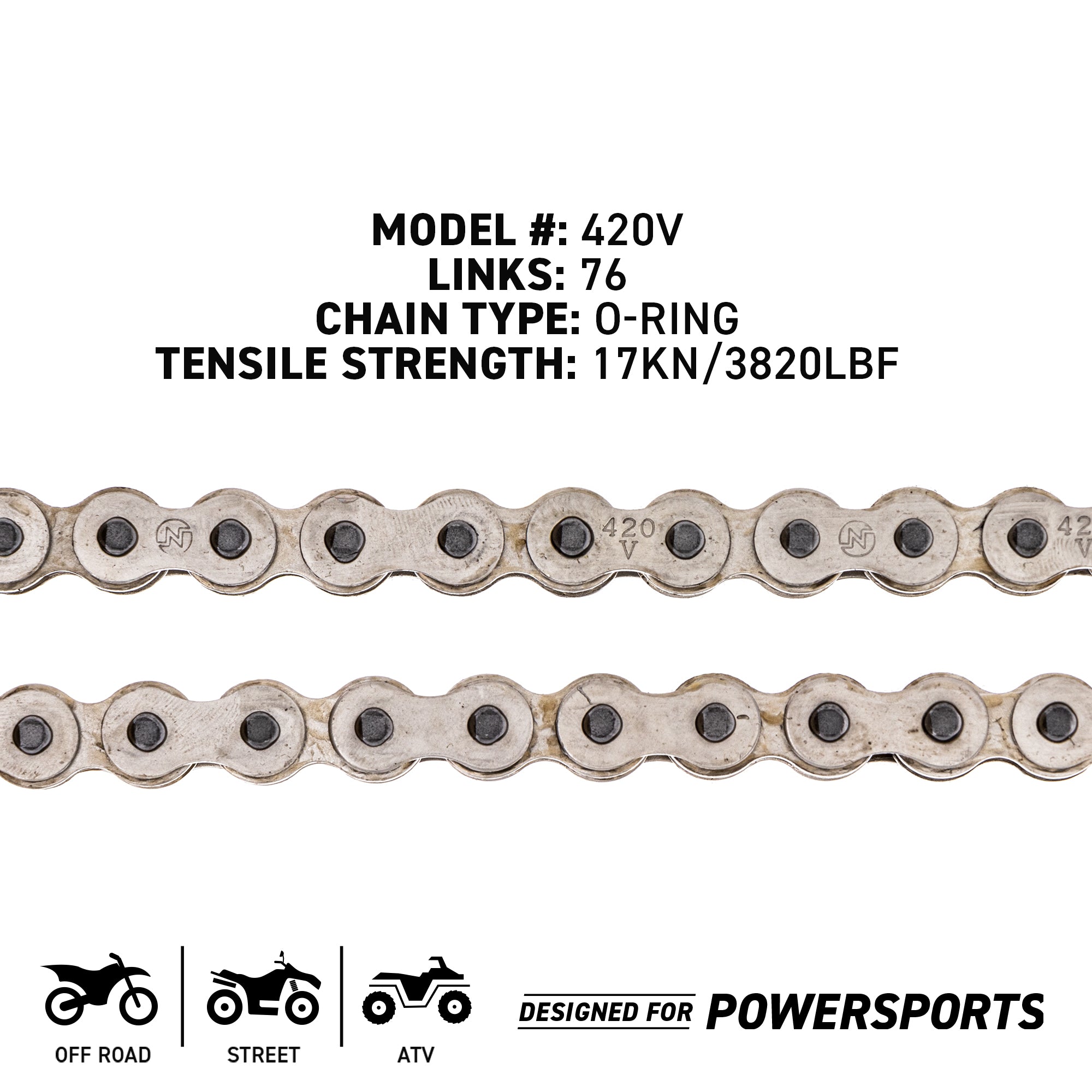 NICHE MK1014349 Drive Sprockets & Chain Kit for Monkey