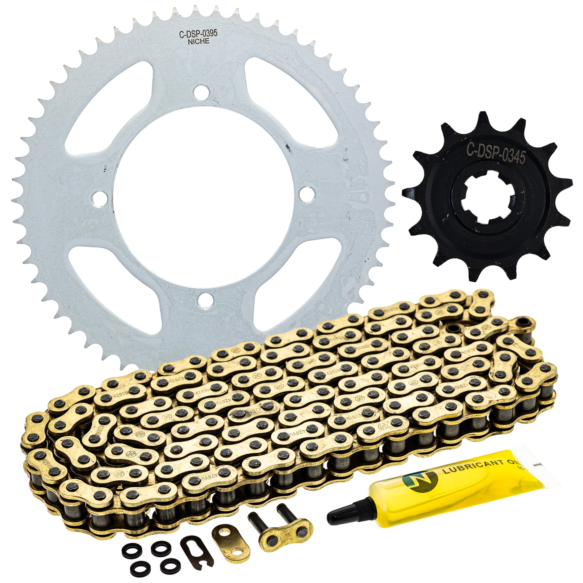 Chain and Sprocket Kit for KLX140RL KLX140RF KLX140L KLX140G NICHE MK1014363