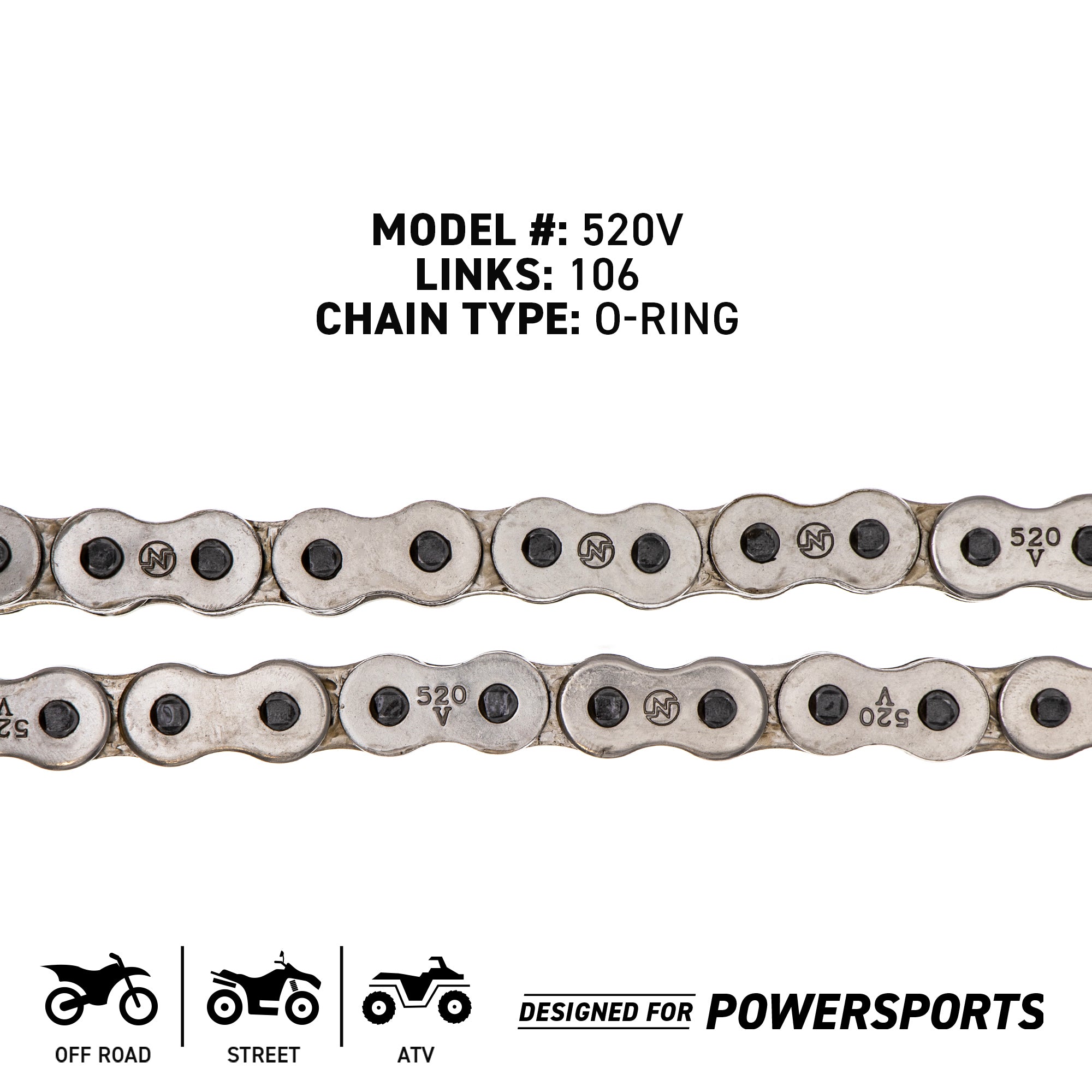 NICHE MK1014368 Chain and Sprocket Kit for KLR650