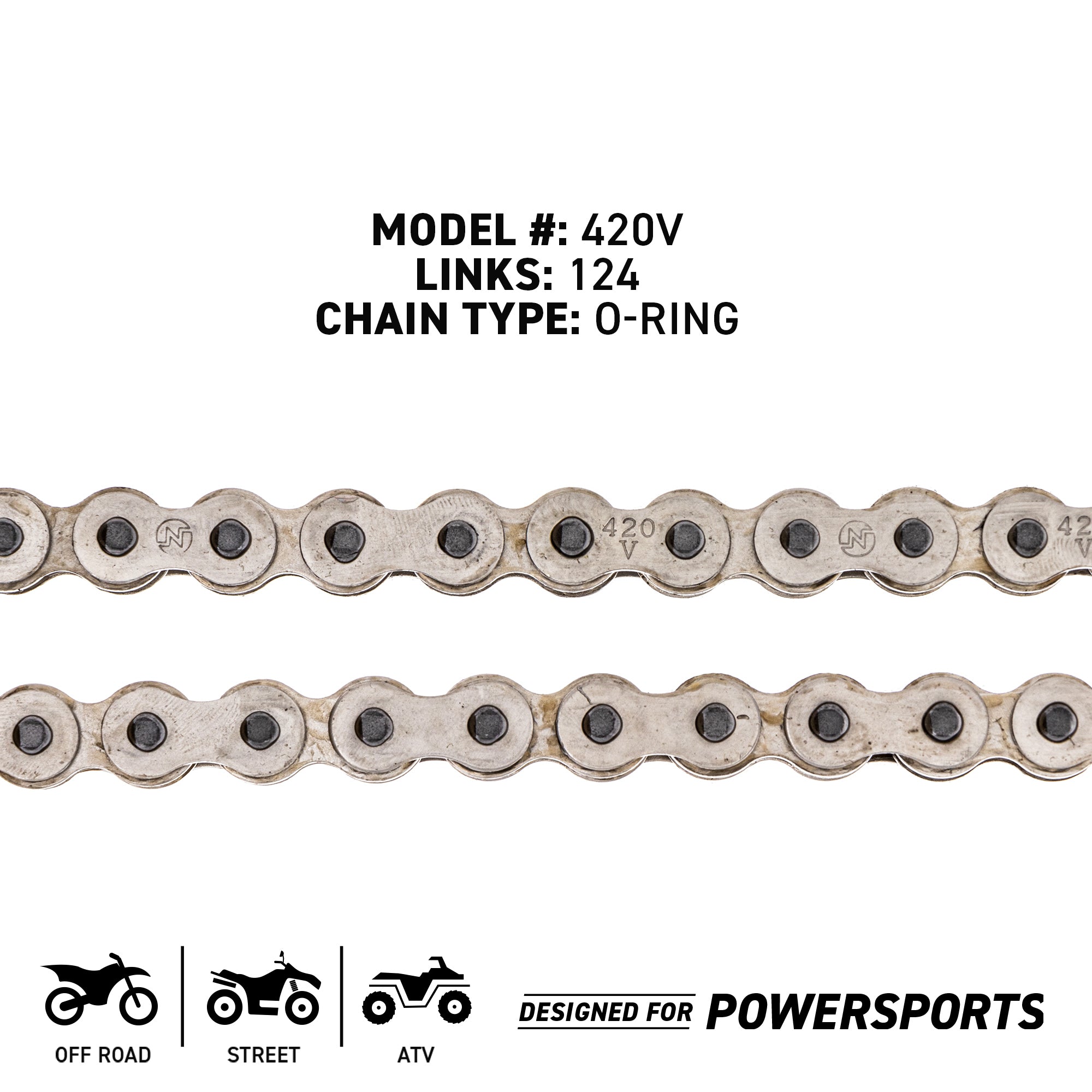 NICHE MK1014404 Chain and Sprocket Kit for Z125