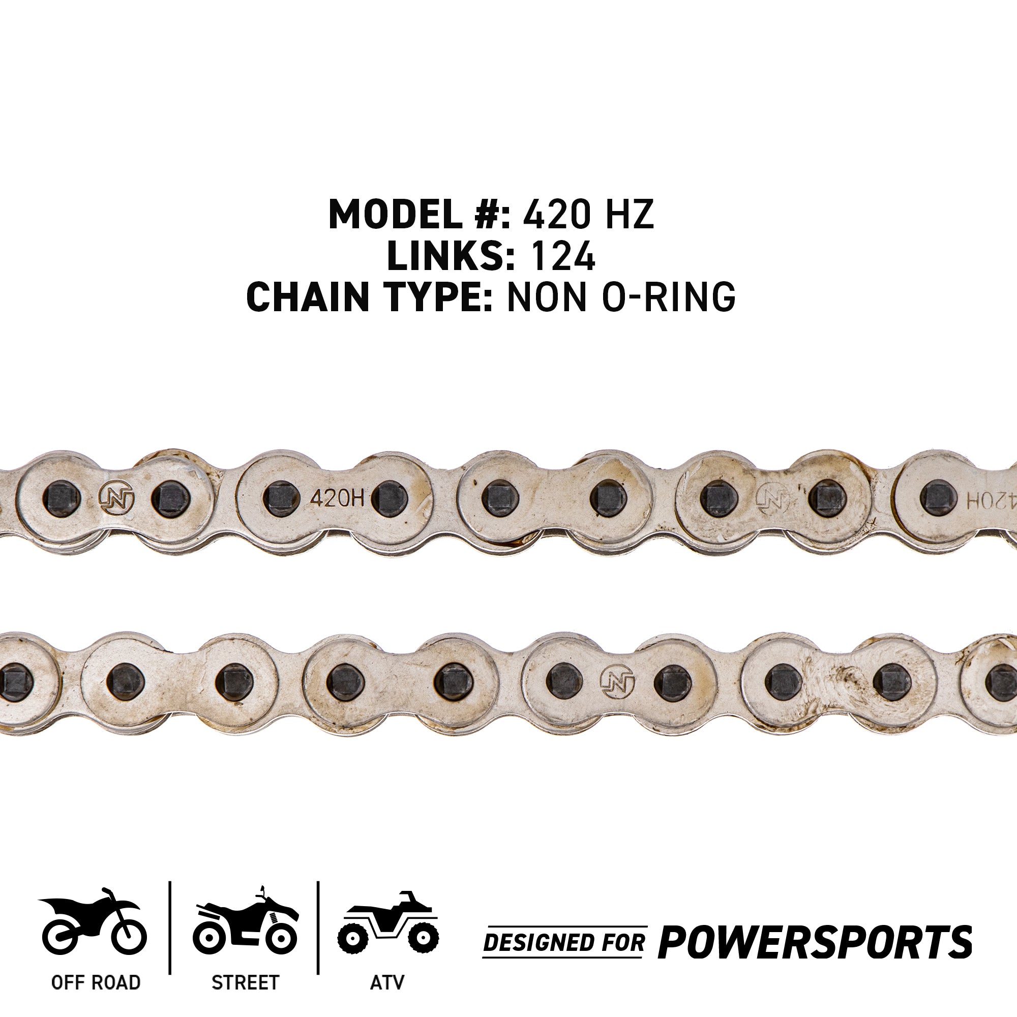 NICHE MK1014417 Chain and Sprocket Kit for Z125