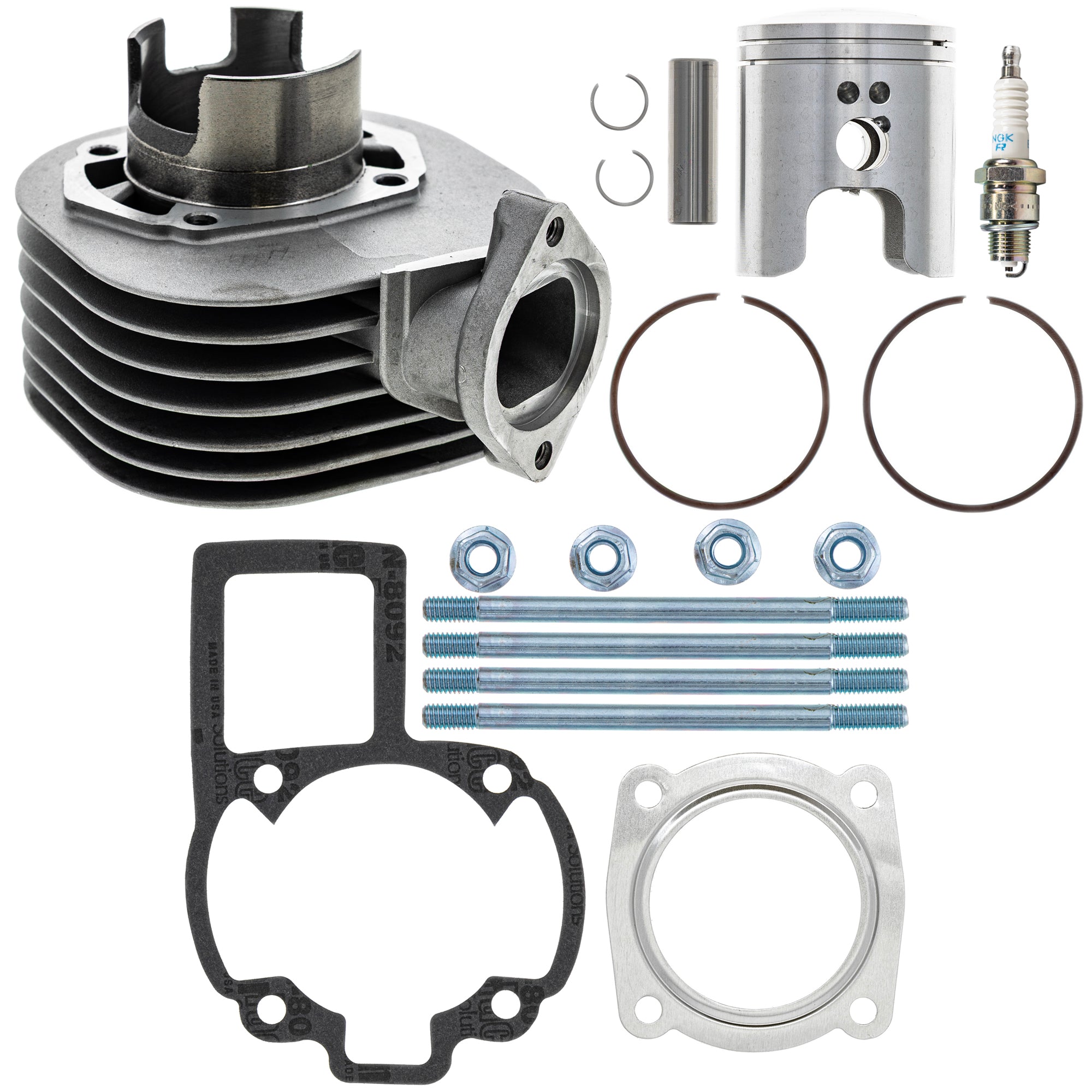 Big Bore Cylinder Piston Gasket Stud Spark Plug Kit for Quadsport NICHE MK1014581