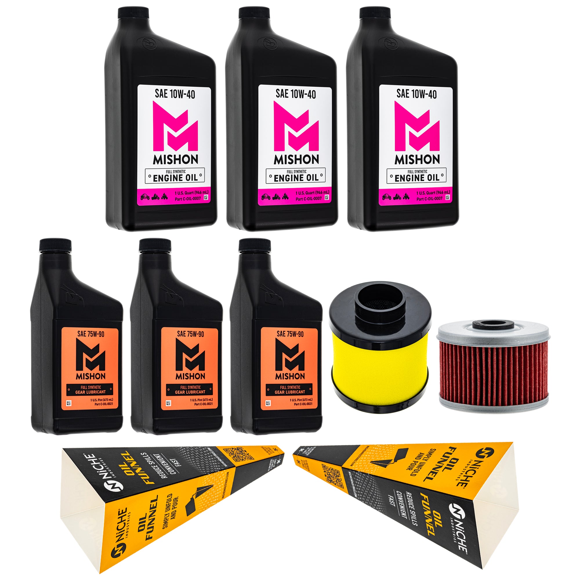 Full Service Oil Change Kit for FourTrax MISHON MK1014686