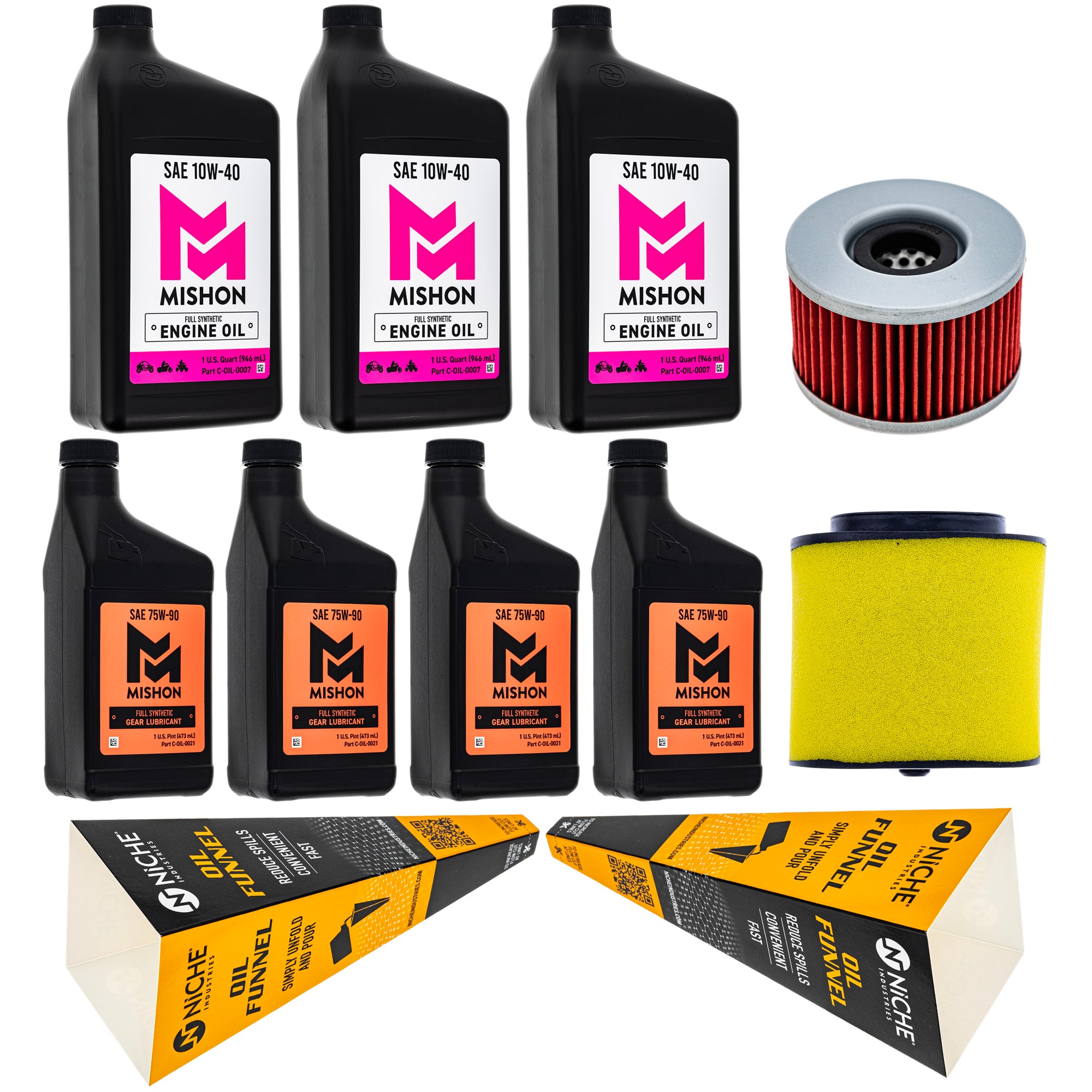 Full Service Oil Change Kit for FourTrax MISHON MK1014693