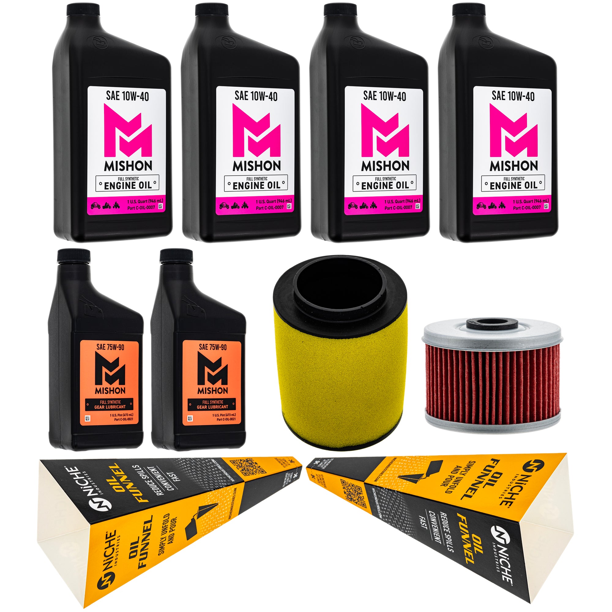 Full Service Oil Change Kit for FourTrax MISHON MK1014694