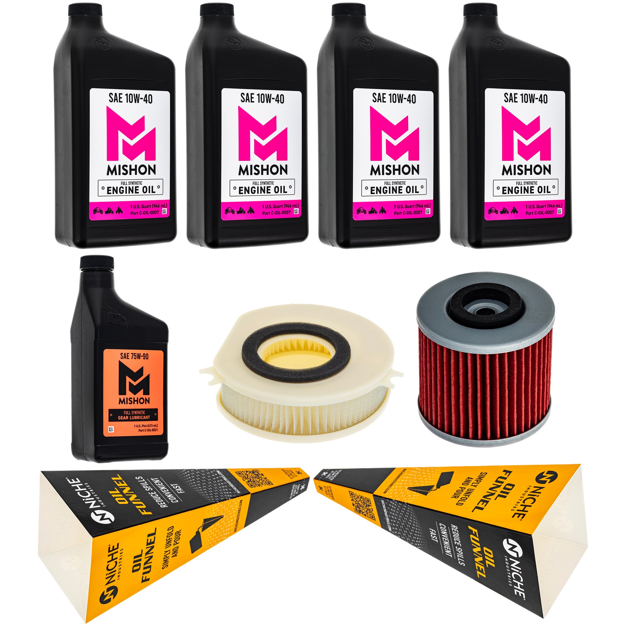 Full Service Oil Change Kit for V MISHON MK1014695