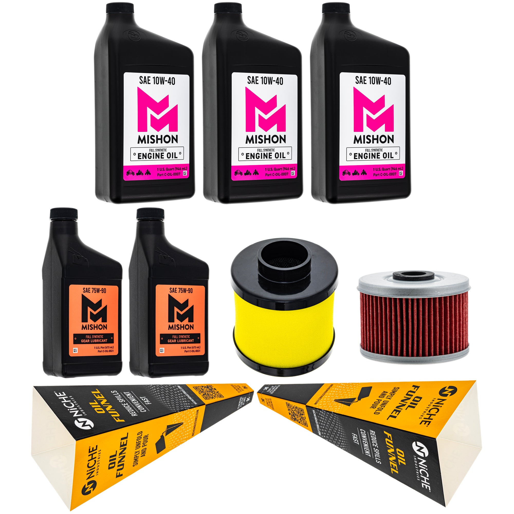 Full Service Oil Change Kit for FourTrax MISHON MK1014697