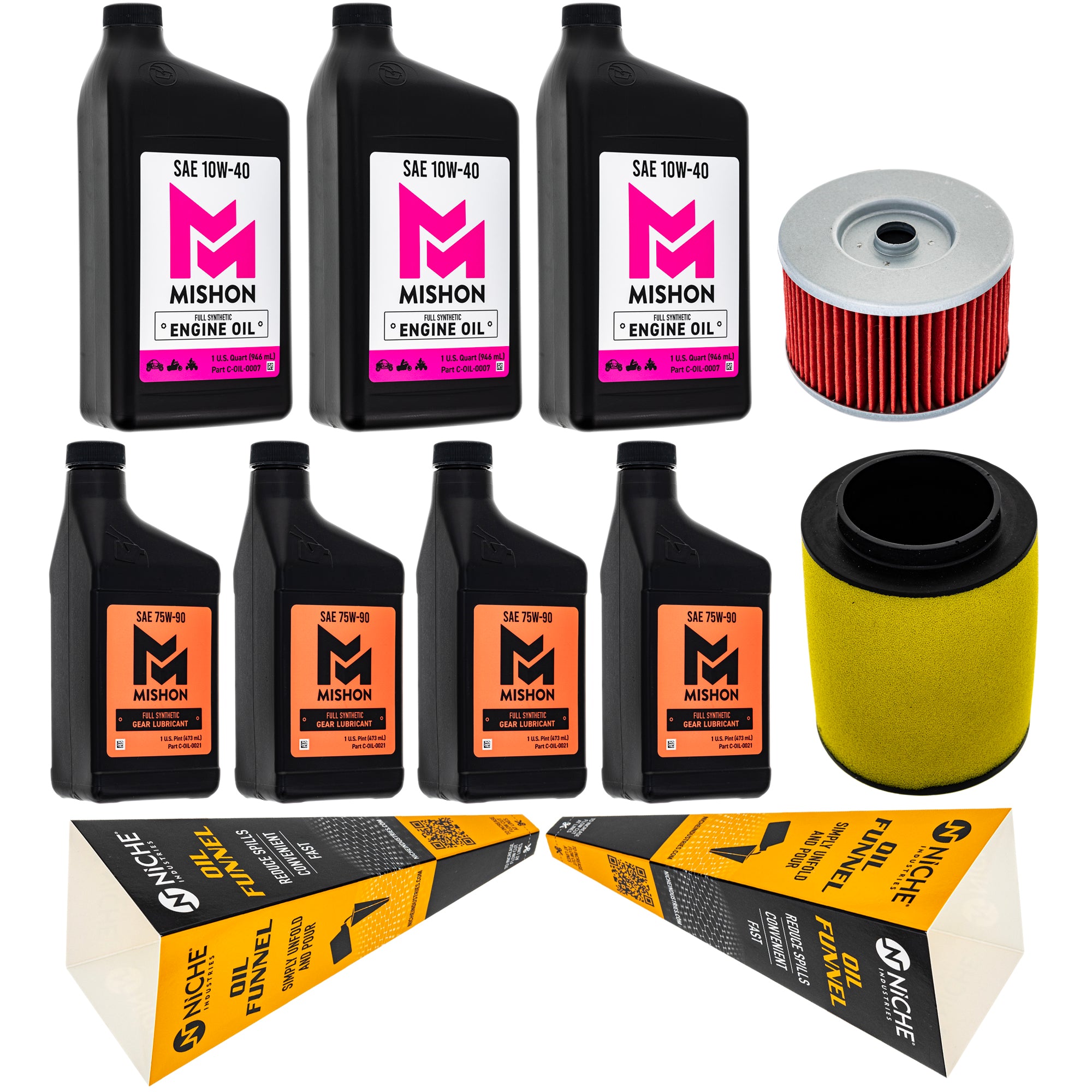 Full Service Oil Change Kit for FourTrax MISHON MK1014698