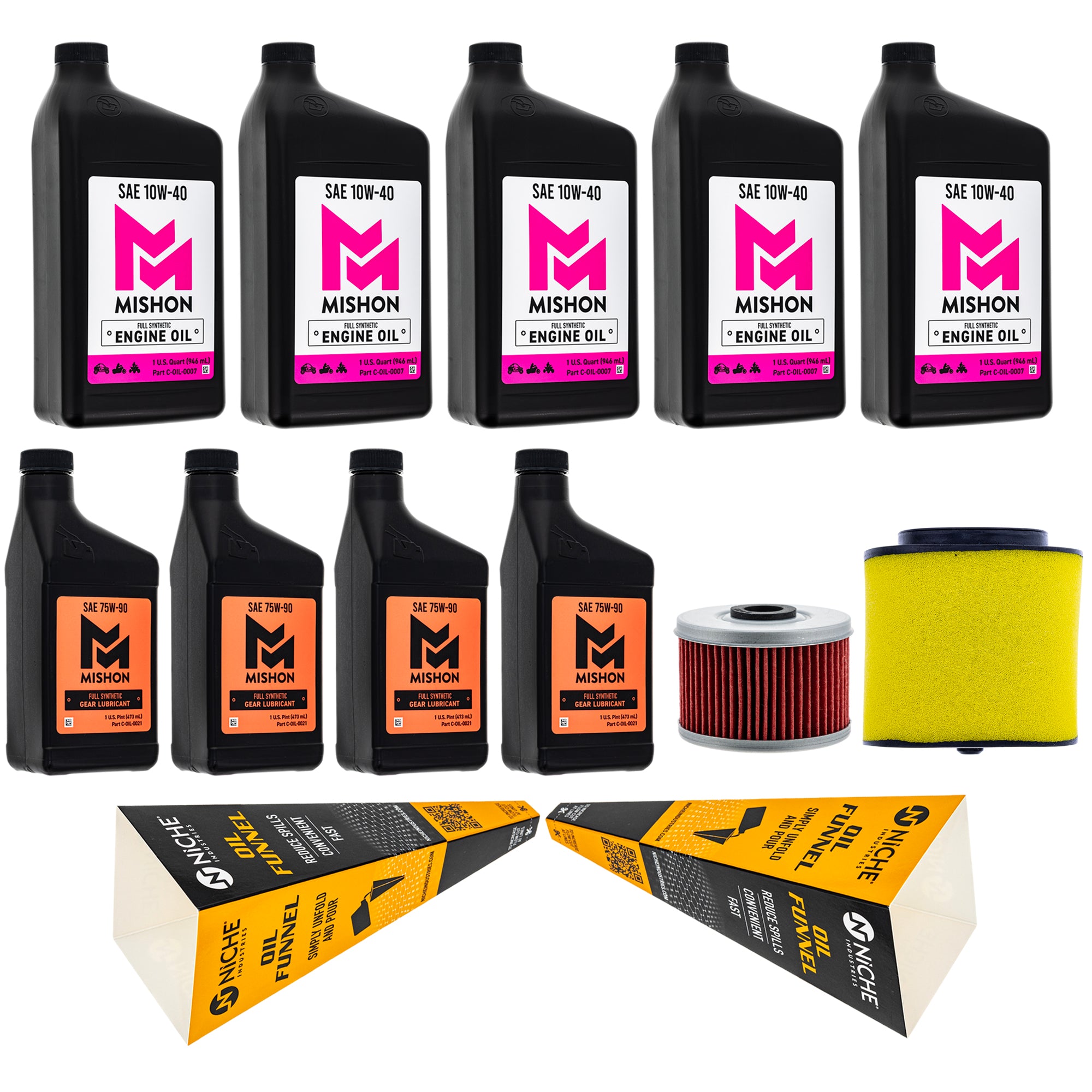 Full Service Oil Change Kit for FourTrax MISHON MK1014705