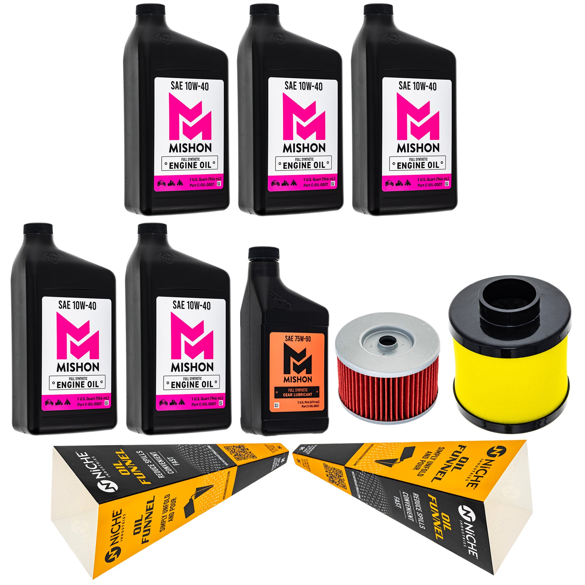 Full Service Oil Change Kit for FourTrax MISHON MK1014713