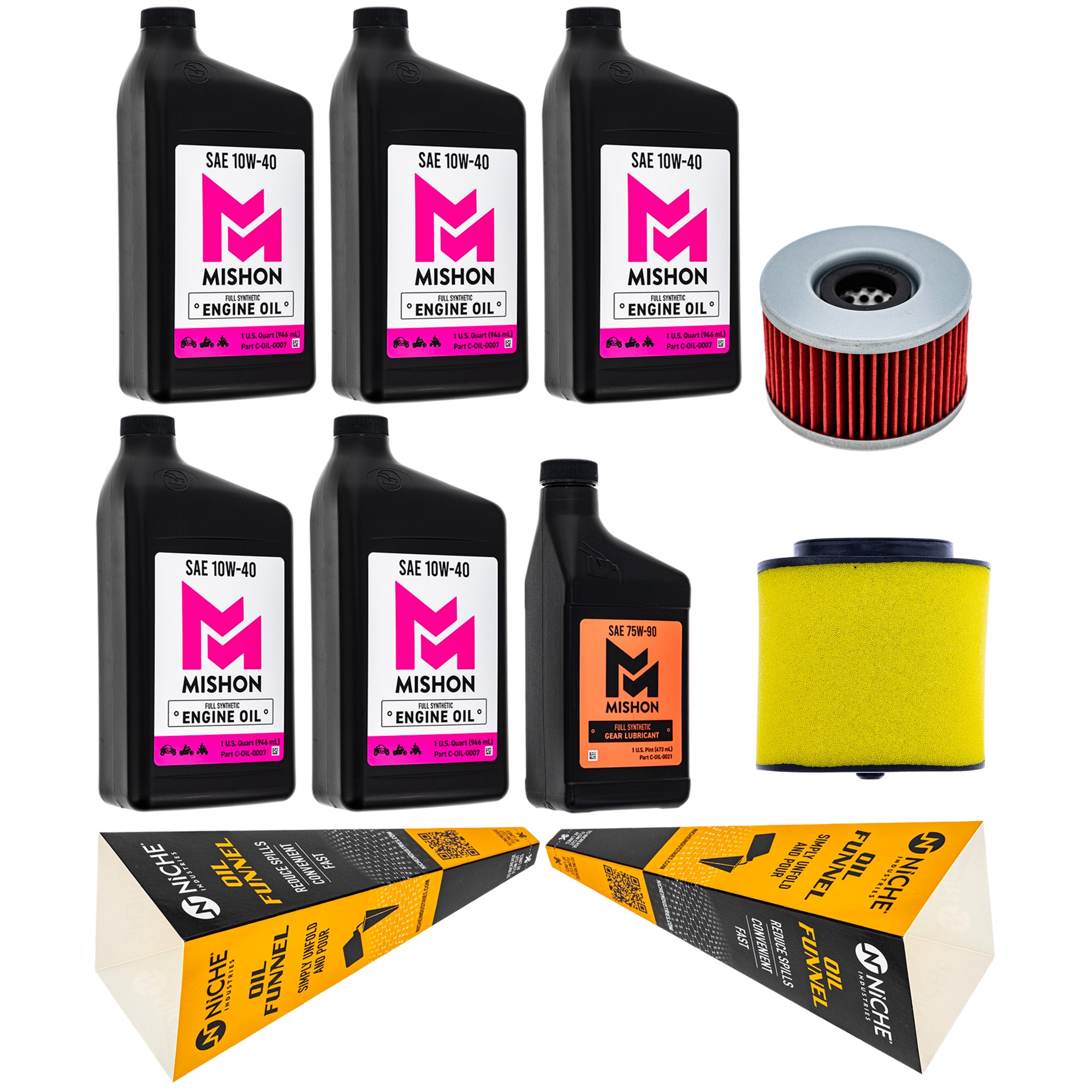 Full Service Oil Change Kit for FourTrax MISHON MK1014714