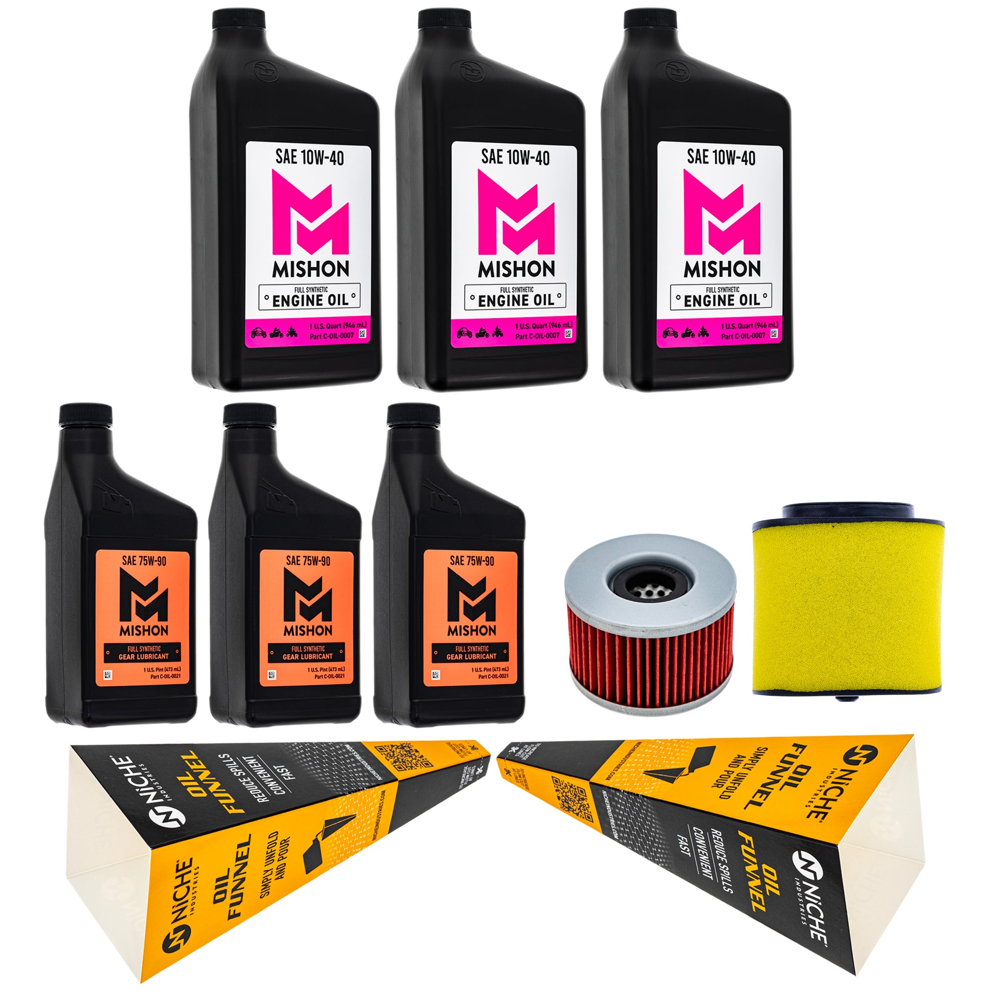 Full Service Oil Change Kit for Big MISHON MK1014717