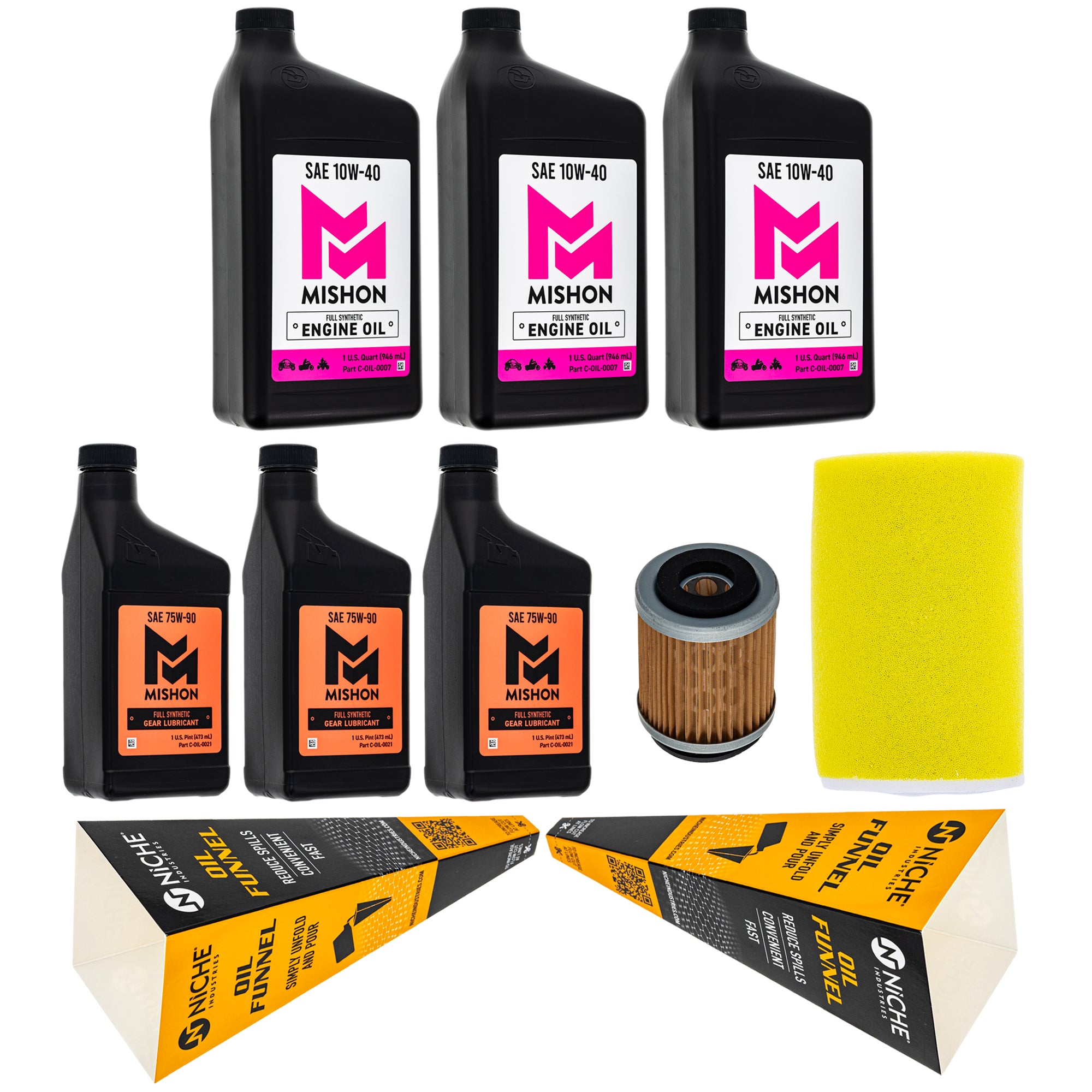 Full Service Oil Change Kit for Big MISHON MK1014718