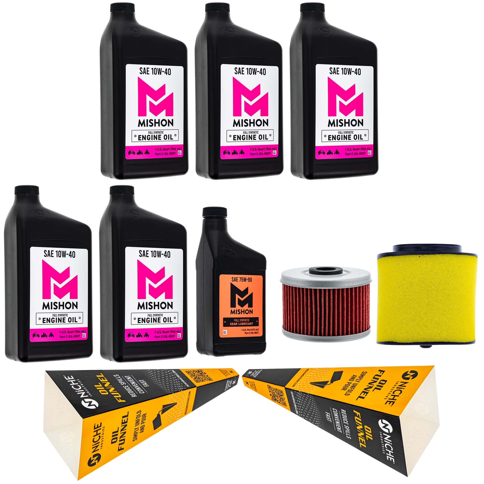 Full Service Oil Change Kit for FourTrax MISHON MK1014720