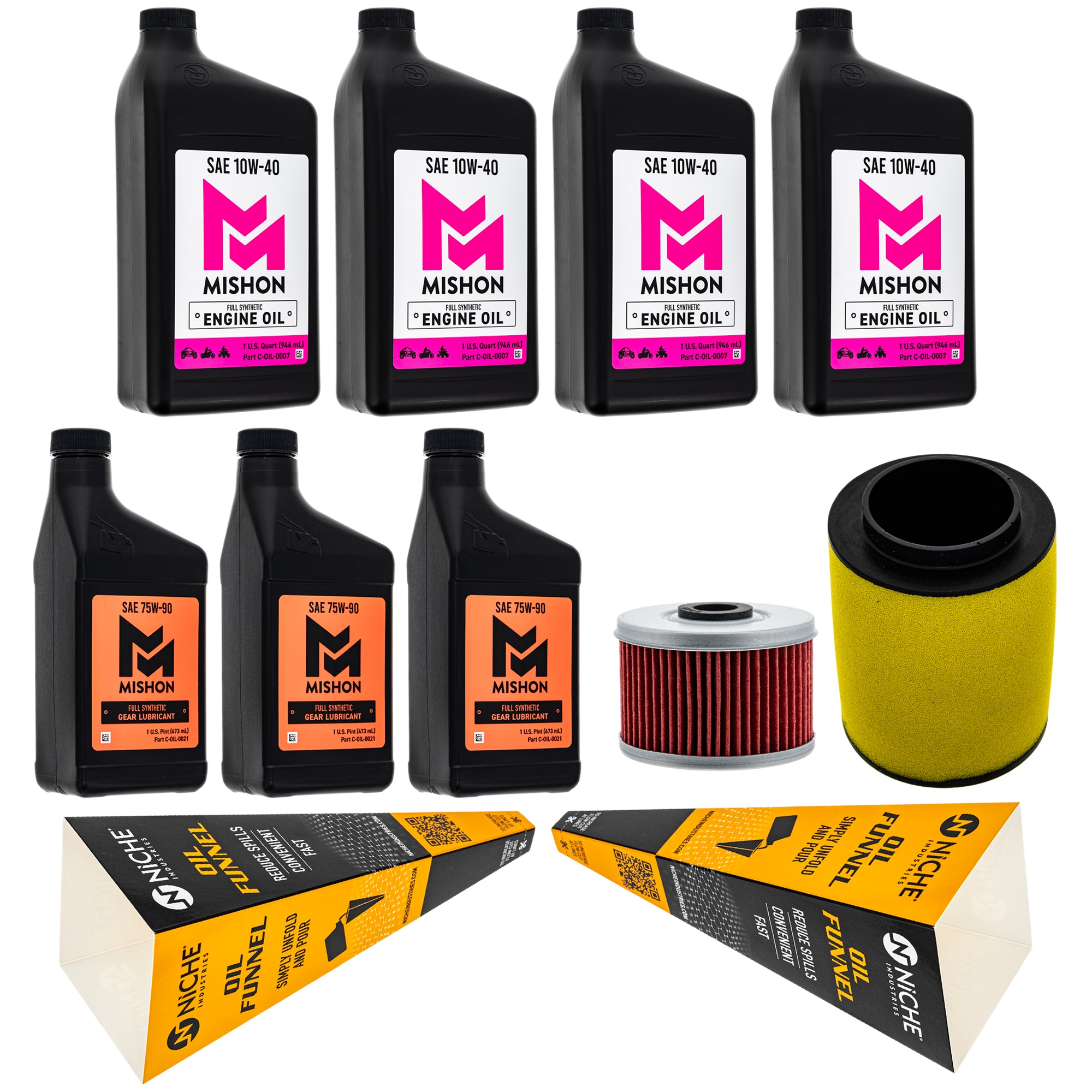 Full Service Oil Change Kit for FourTrax MISHON MK1014725