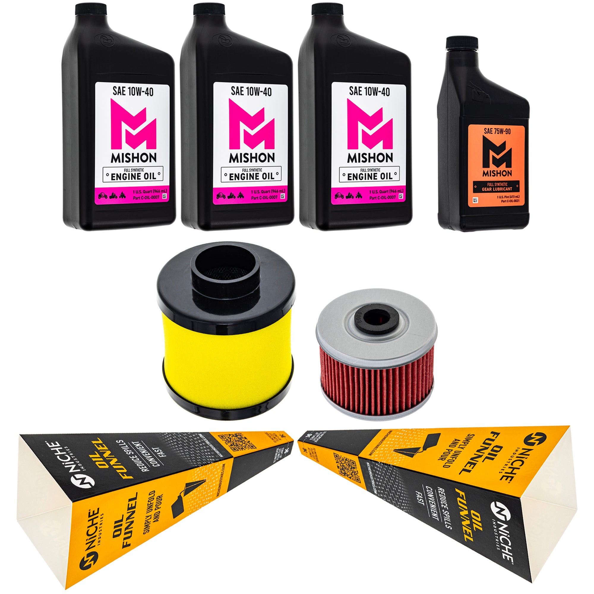 Full Service Oil Change Kit for FourTrax MISHON MK1014739