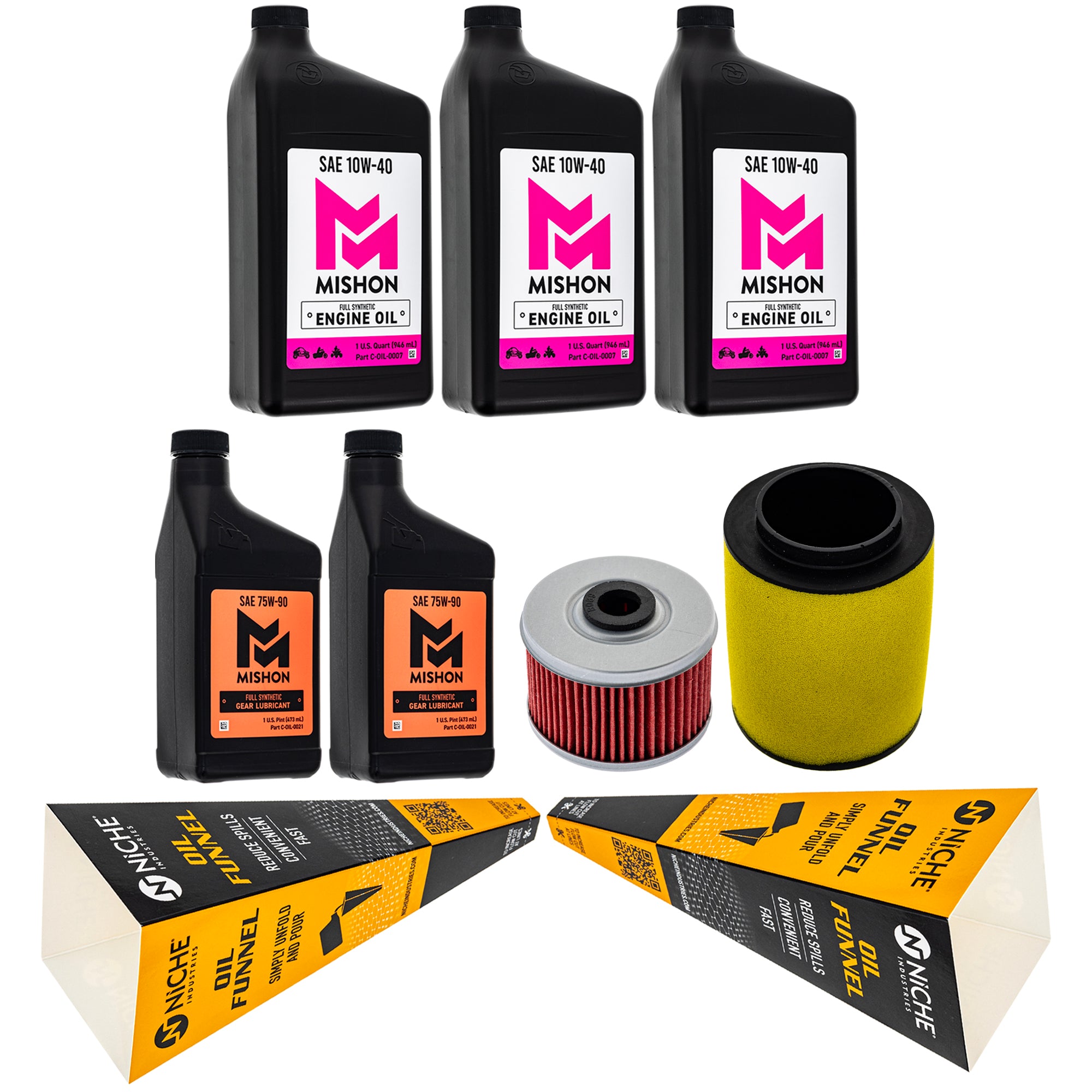 Full Service Oil Change Kit for FourTrax MISHON MK1014740