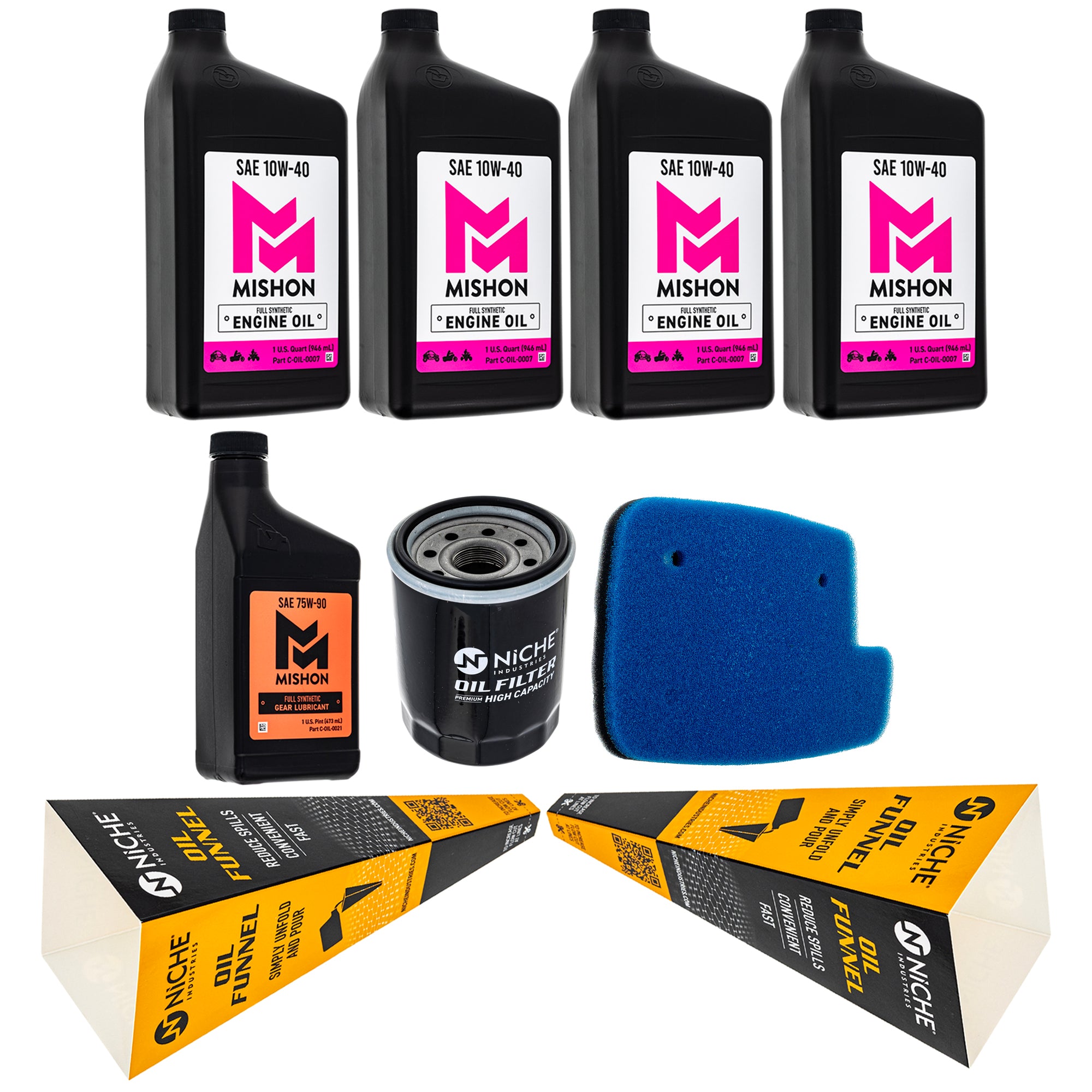 Full Service Oil Change Kit for Cat MISHON MK1014748