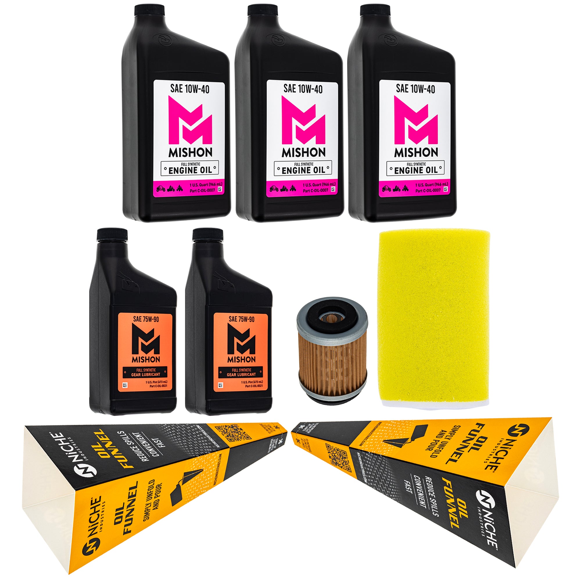 Full Service Oil Change Kit for Big MISHON MK1014749