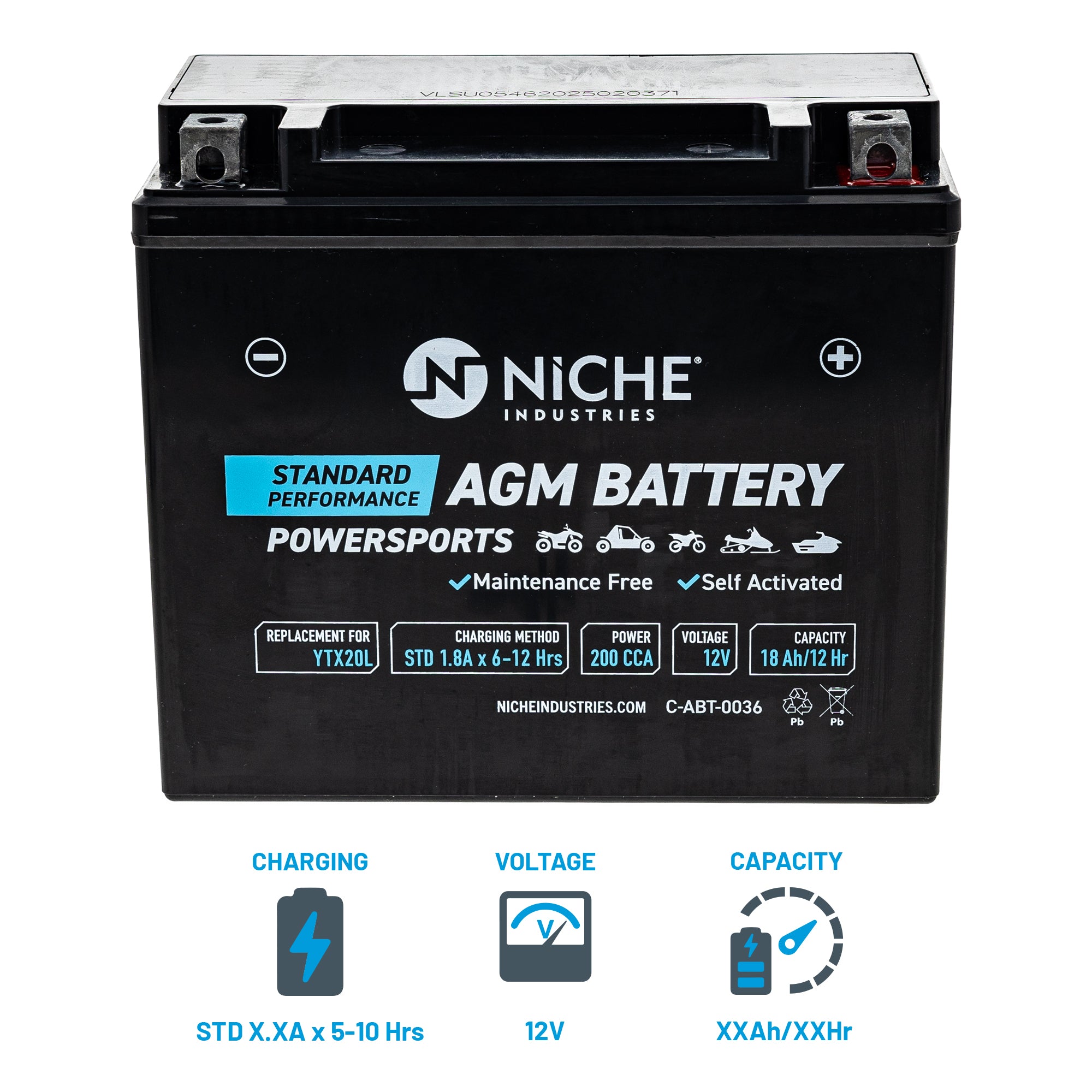 NICHE MK1014761 Battery