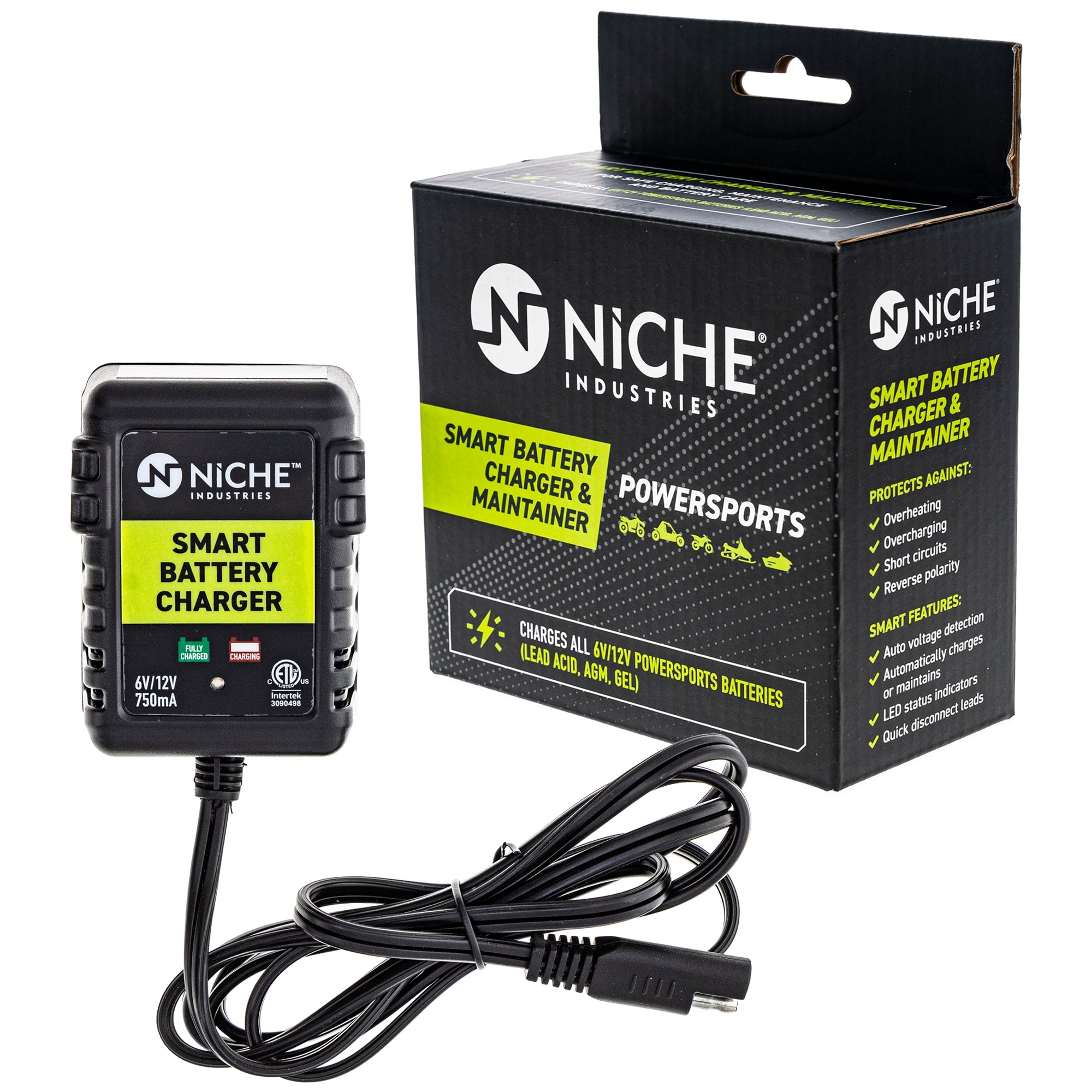 AGM Battery and Charger For Ski-Doo Can-Am 710007978 515176704 515175895 515175481 415129898
