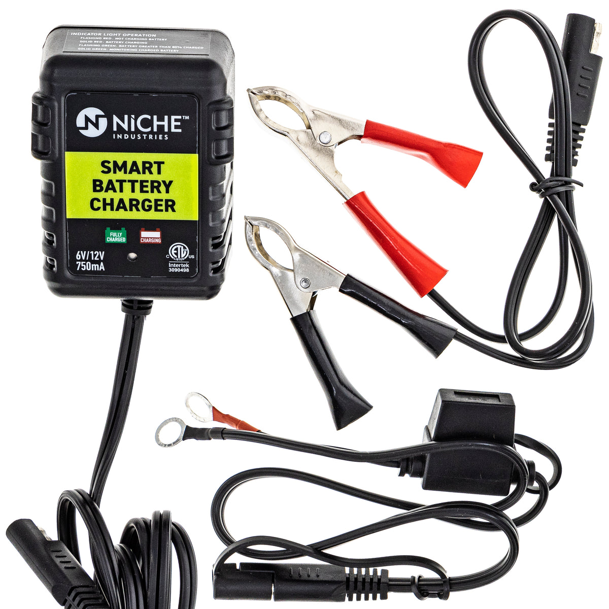 NICHE AGM Battery and Charger T2500183 3445-034 3305-728