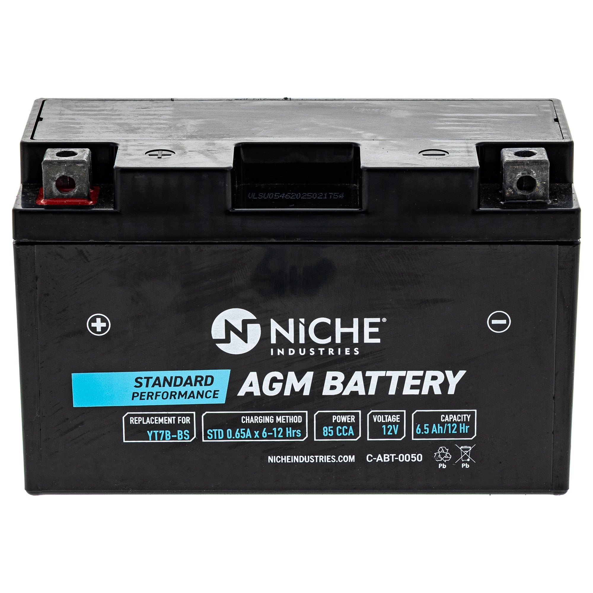 NICHE MK1014769 AGM Battery and Charger for TTR250 KLX400SR