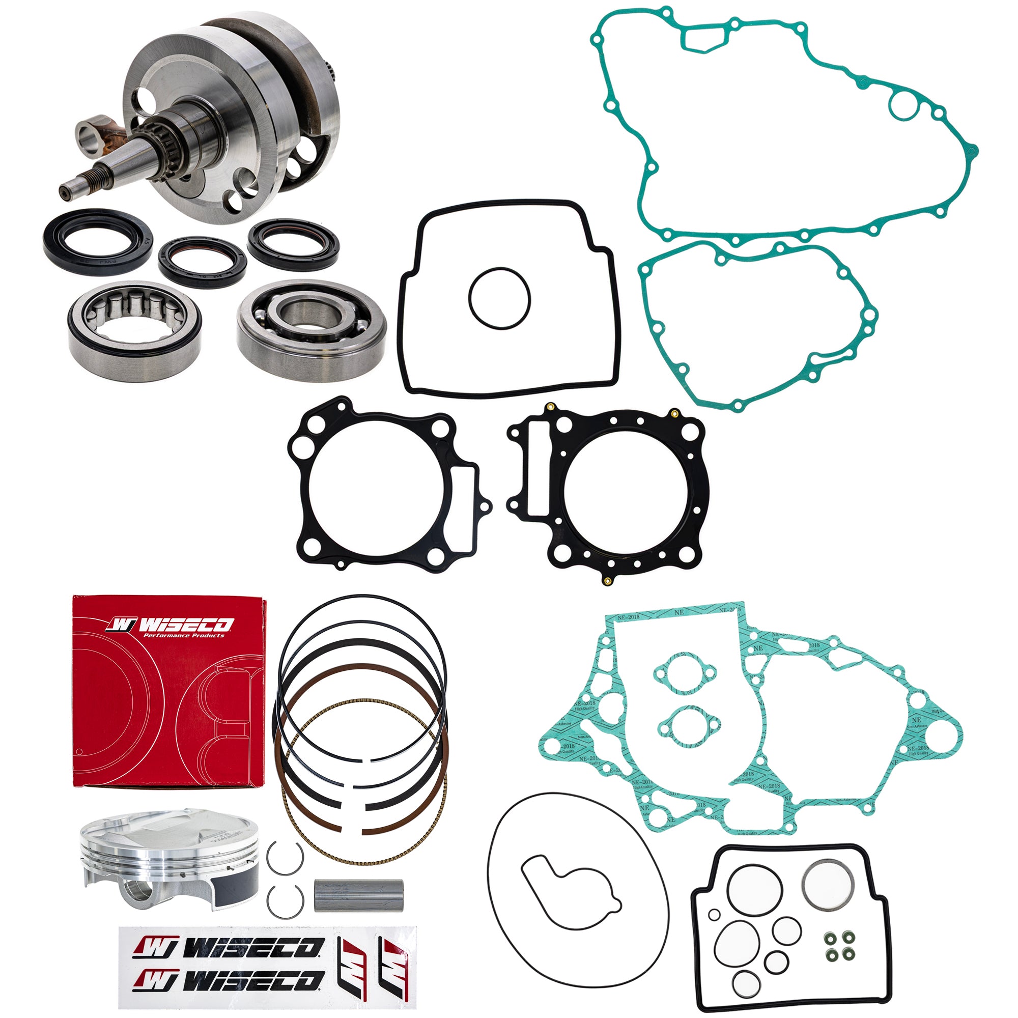 Forged Crankshaft Piston Gasket Kit for TRX450 NICHE MK1015473