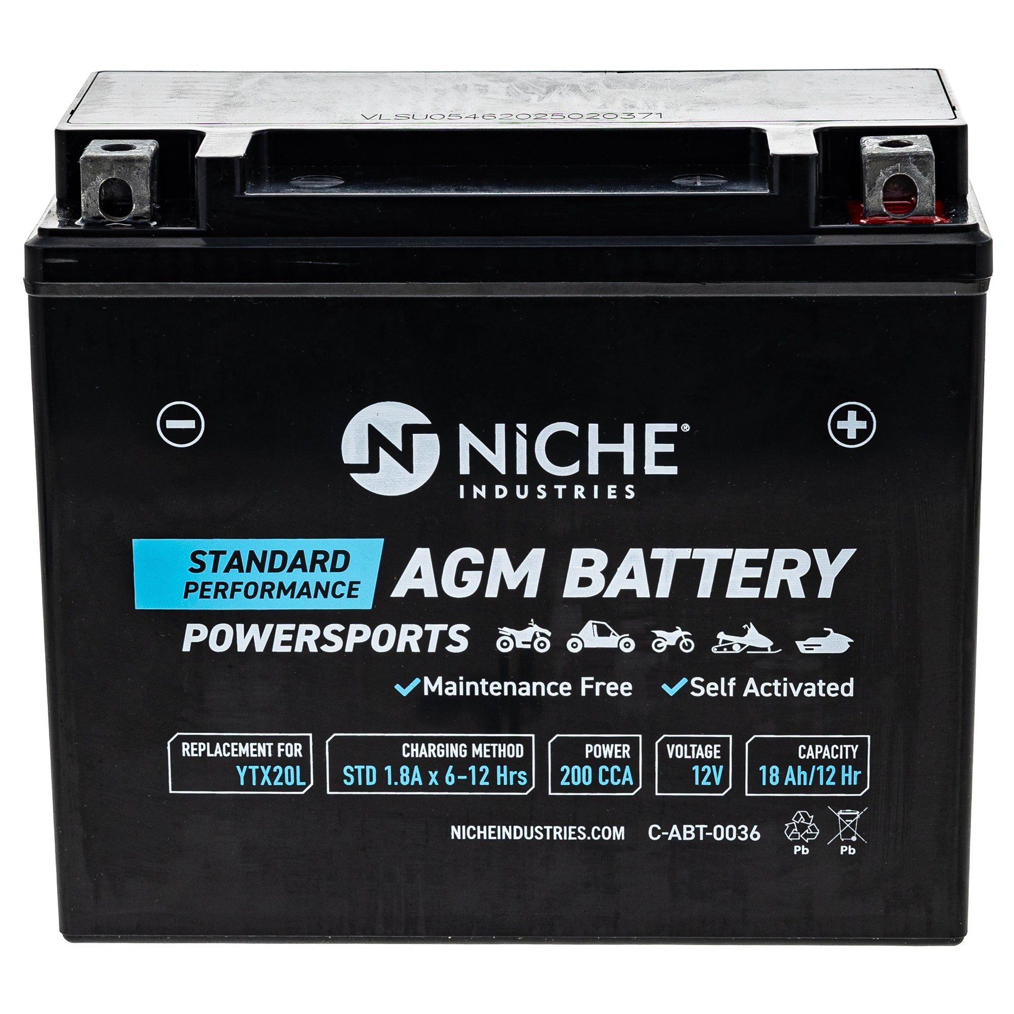 NICHE 519-CAB2258T Battery
