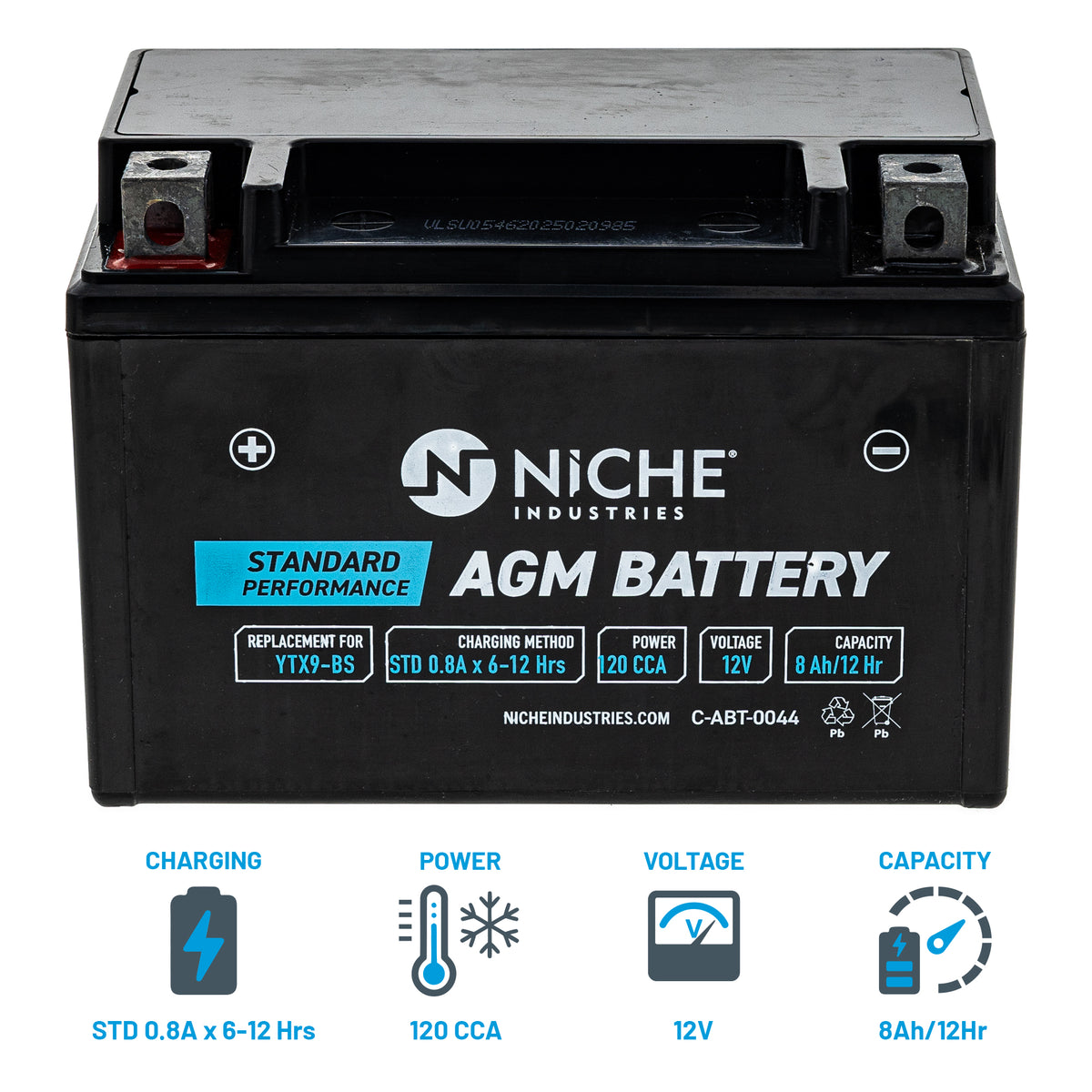 NICHE MK1014763 Battery